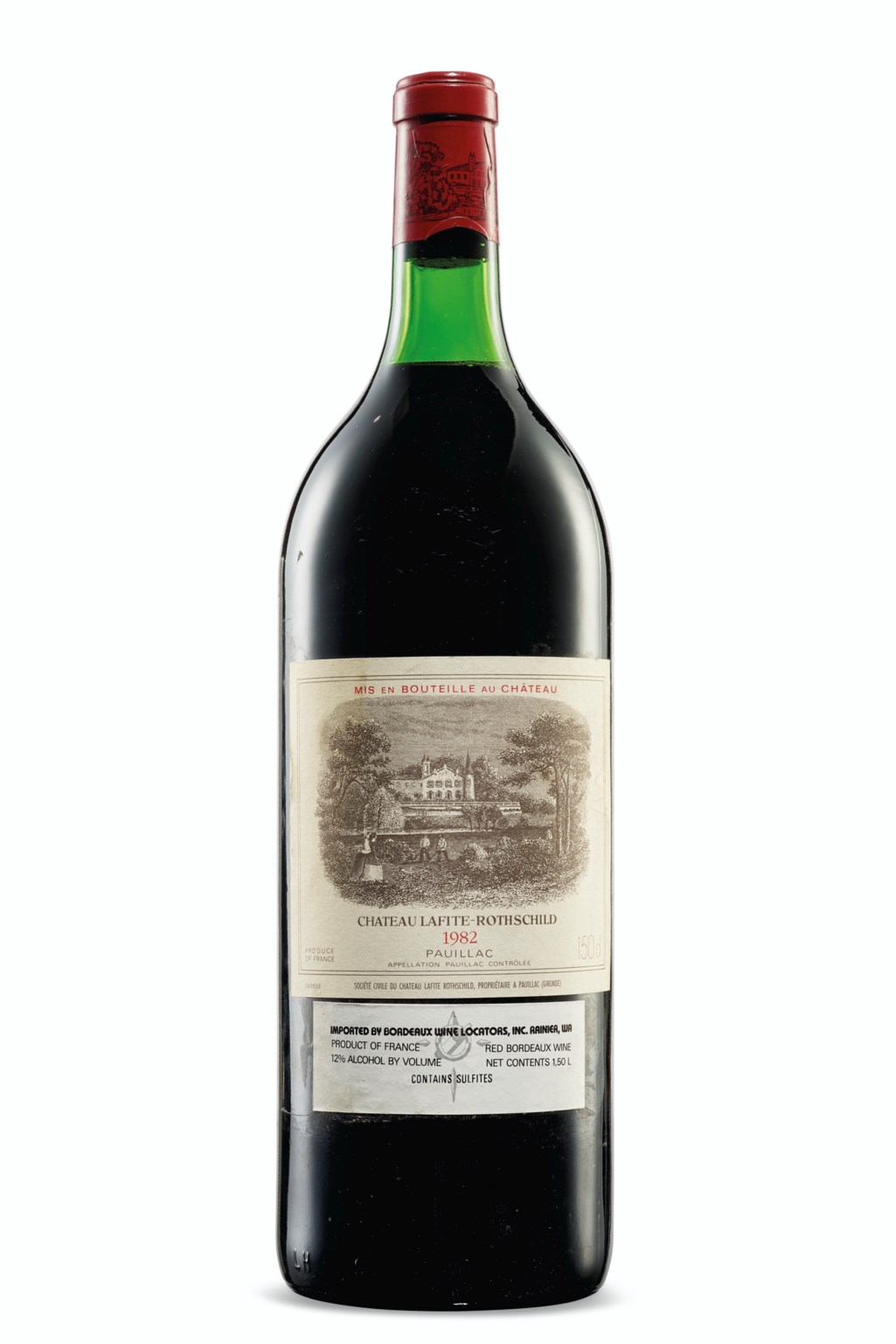 Château LafiteRothschild 1982, Pauillac, 1er cru classéSlightly