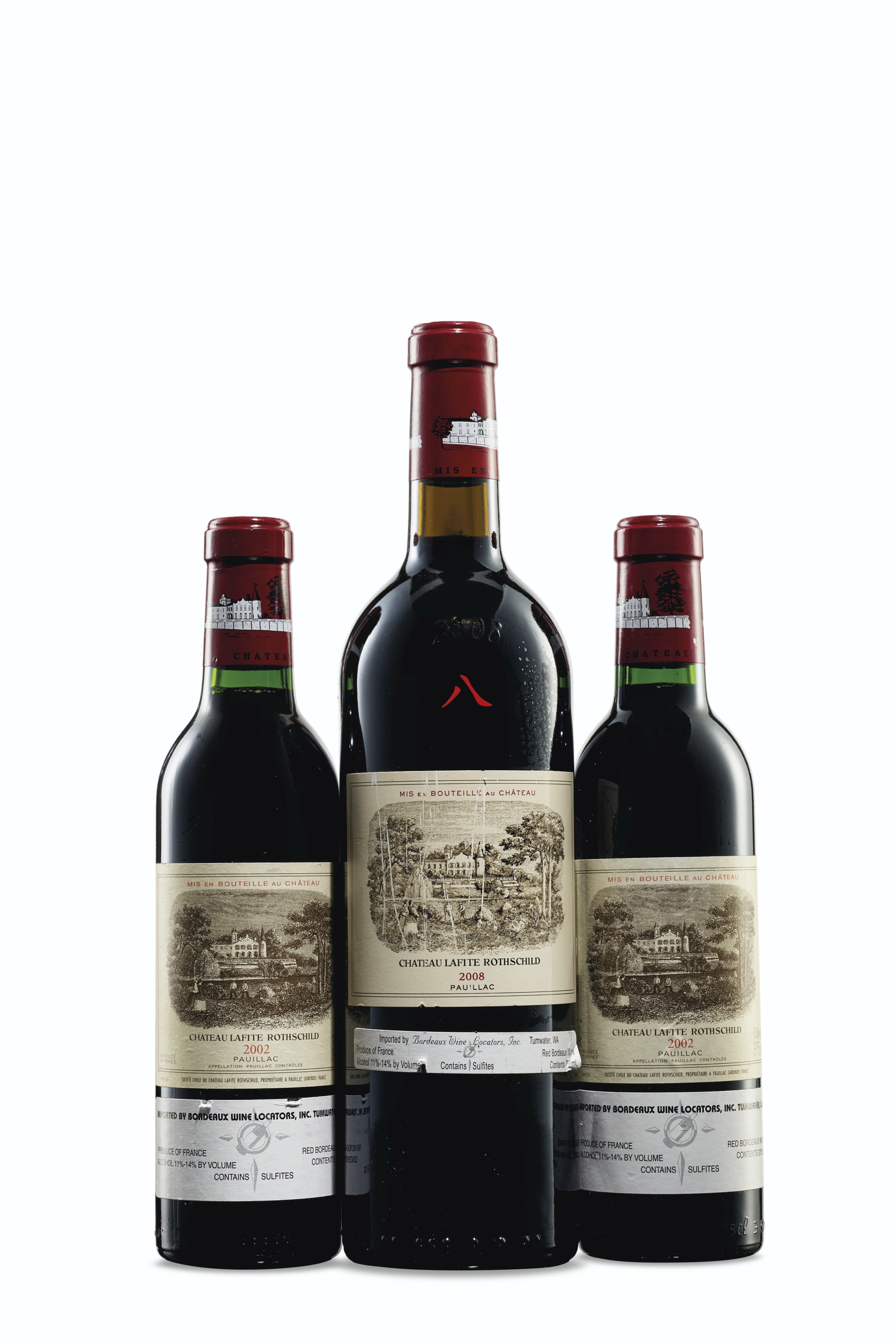 Château LafiteRothschild 2002 & 2008, Château LafiteRothschild 2002