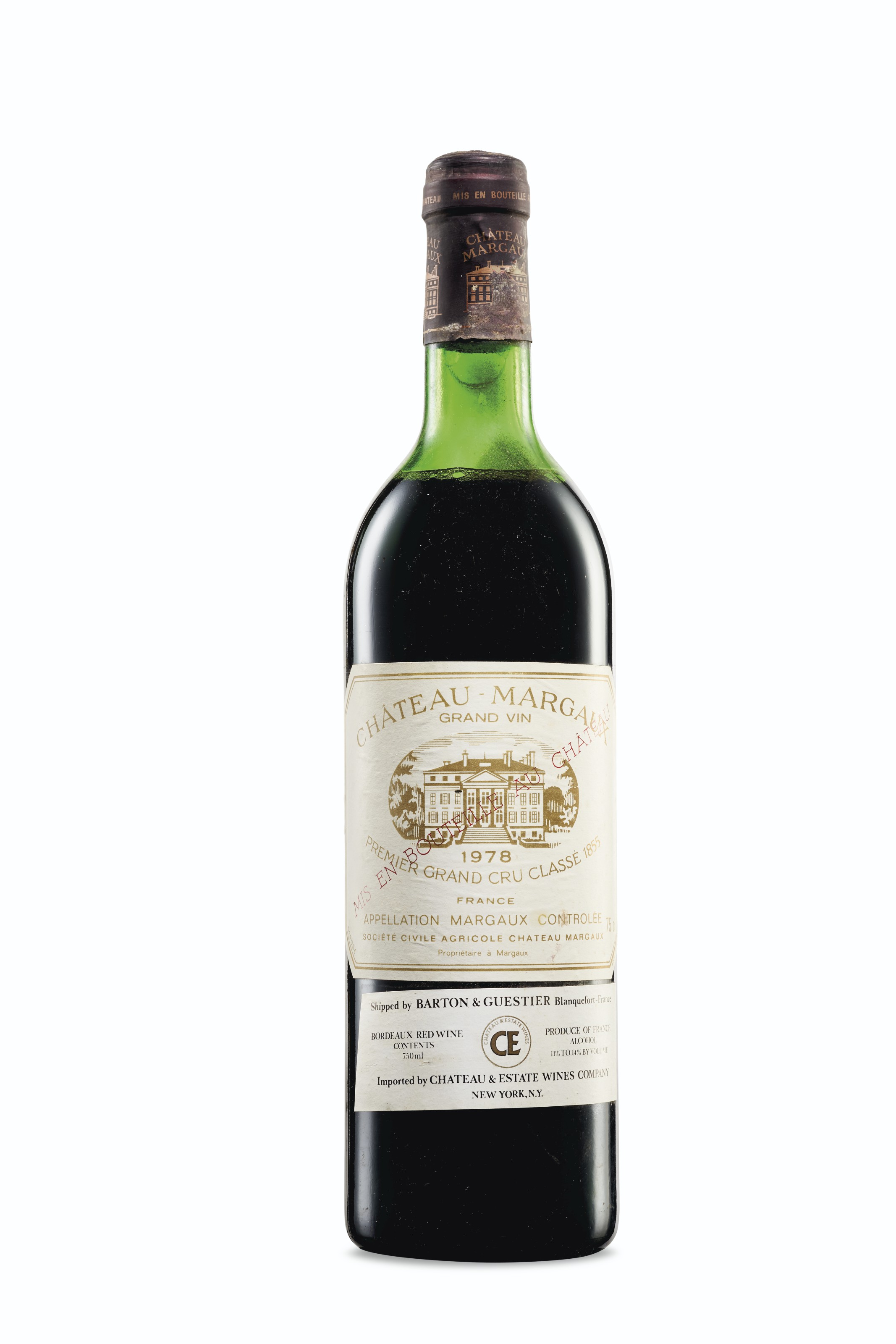 在庫処分 激安 1978, Margaux Château Margaux, classéCorroded cru 1er ワイン