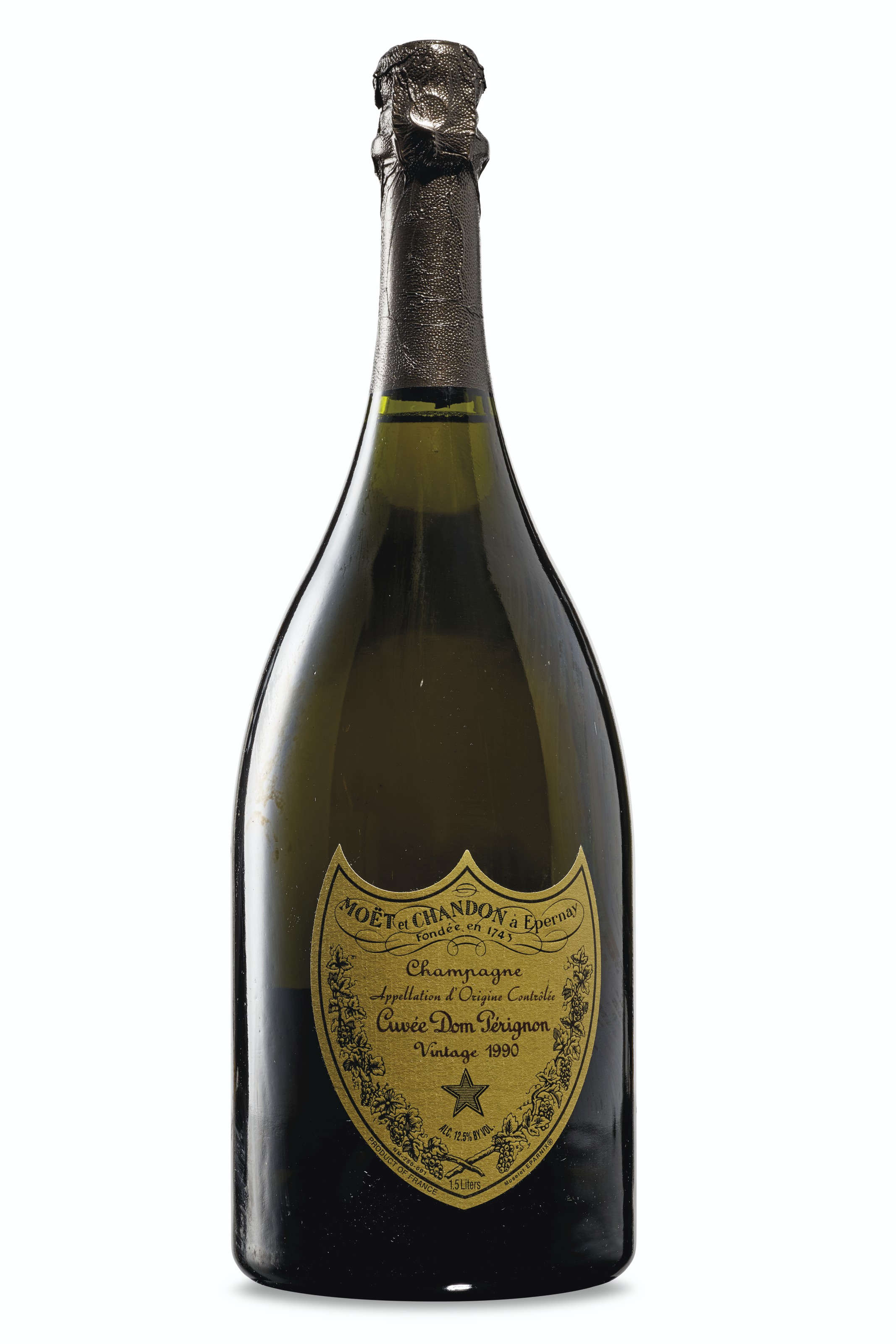 774617/Dom Perignon 1990年 Dom Pérignon 1990, EpernayLevels 1cm below foil or betterIn