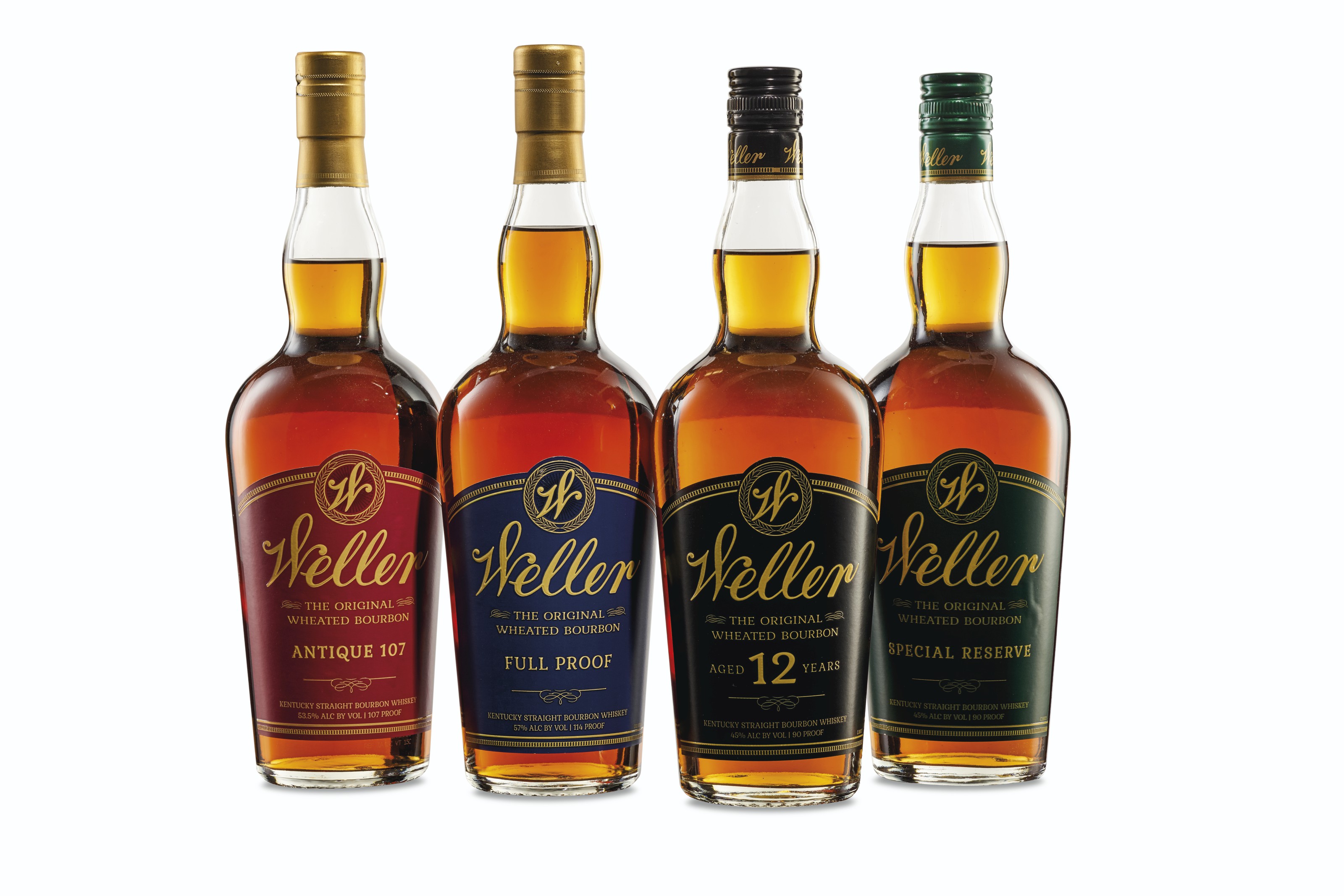 Mixed Weller, Weller Full Proof (1)Weller Antique 107 (1)Weller Special
