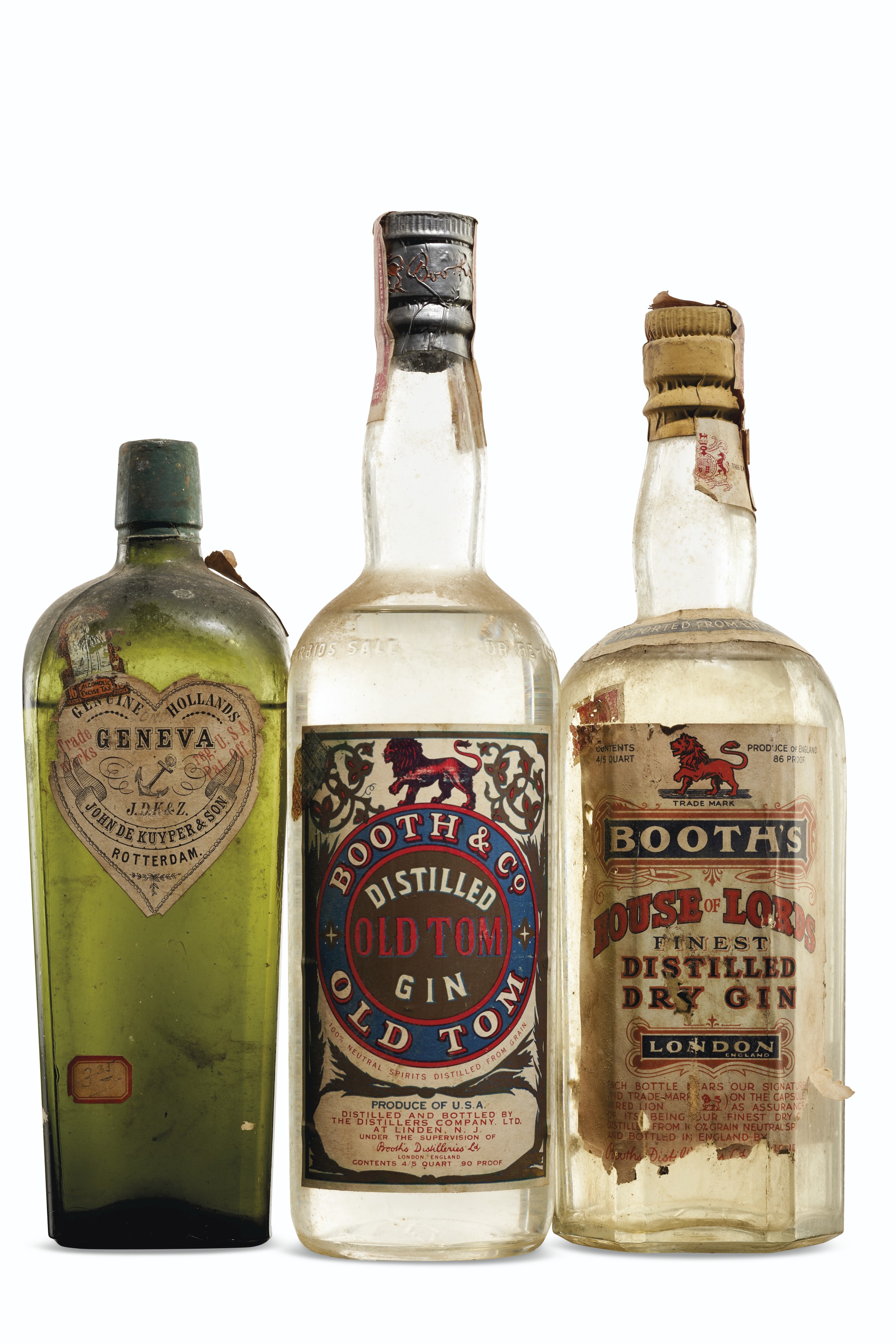 Mixed Gin, Booth's Gin, House of LordsBelieved to be from the 1940s or