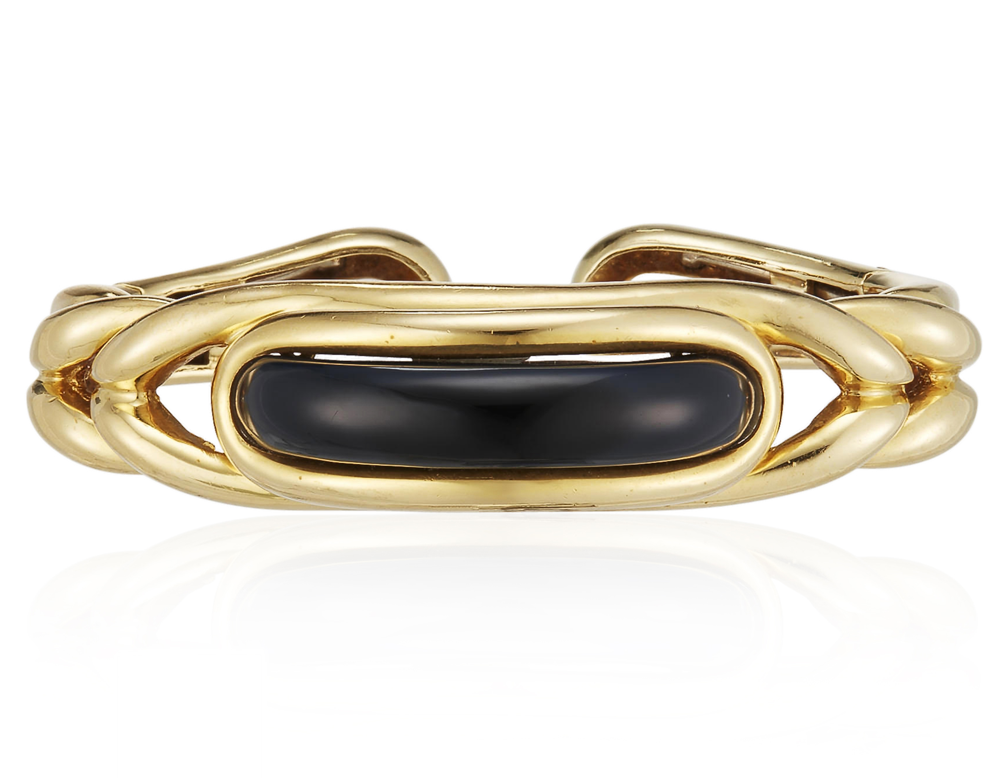 ONYX AND GOLD BRACELET, Christie’s