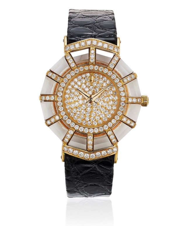 CORUM DIAMOND AND CRYSTAL WATCH, | Christie display picture 3