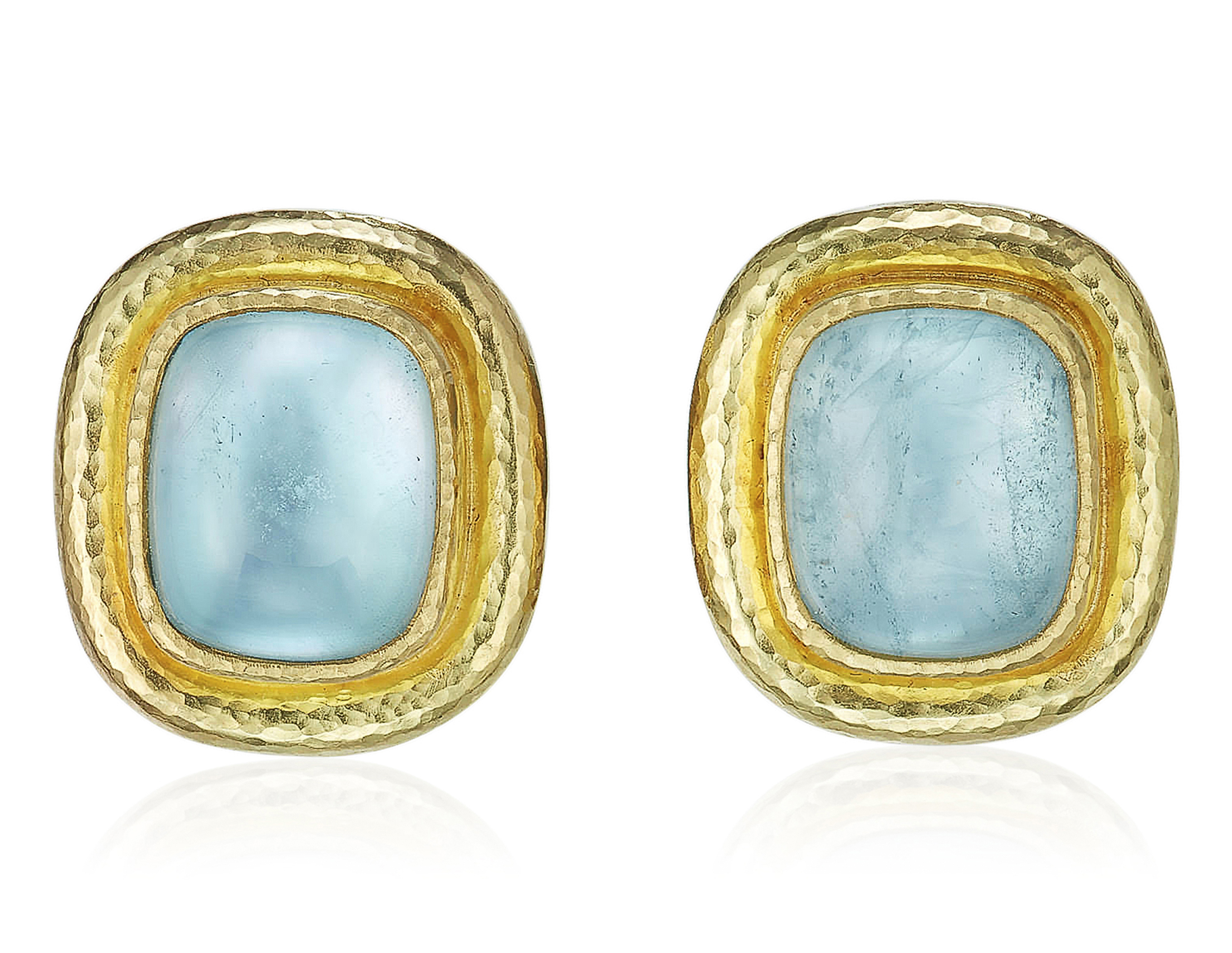 ELIZABETH LOCKE QUARTZ AND GOLD EARRINGS, | Christie’s