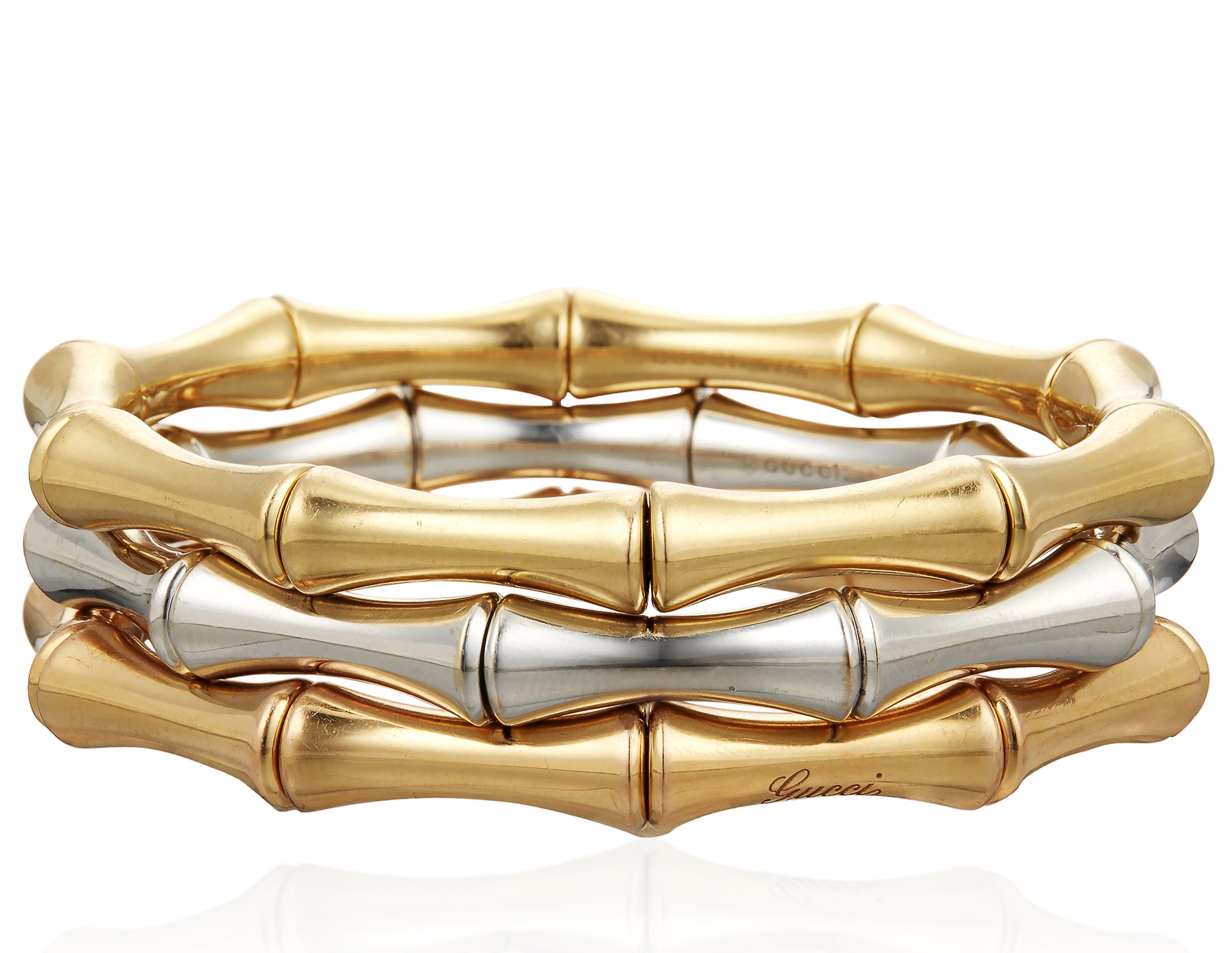 gucci gold bangle bracelet