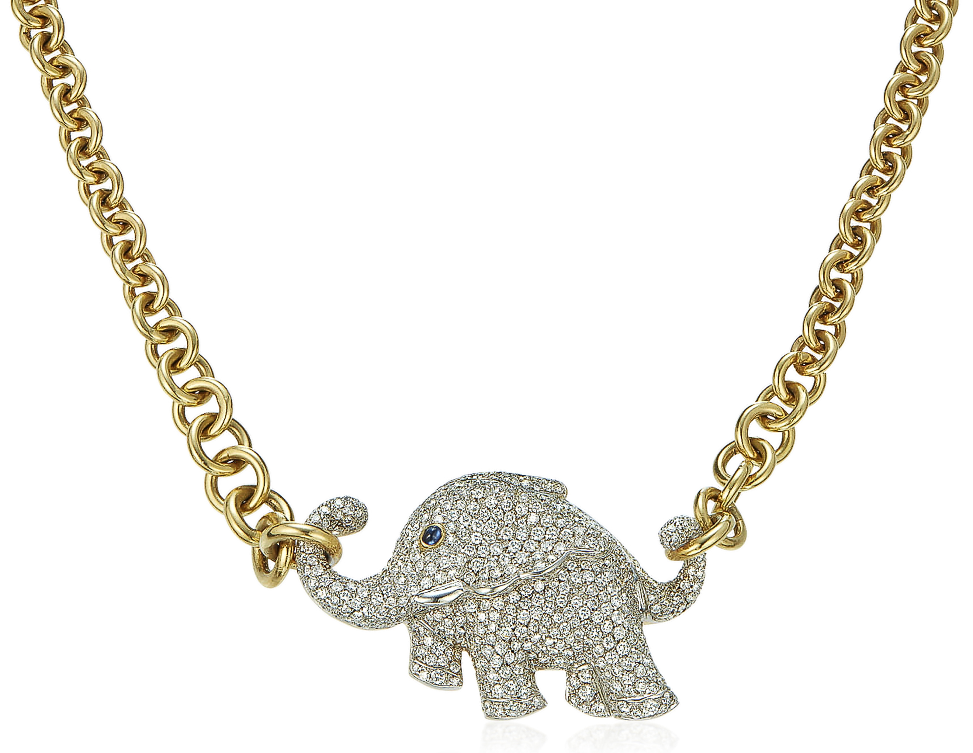 Elephant chain gold Clearance