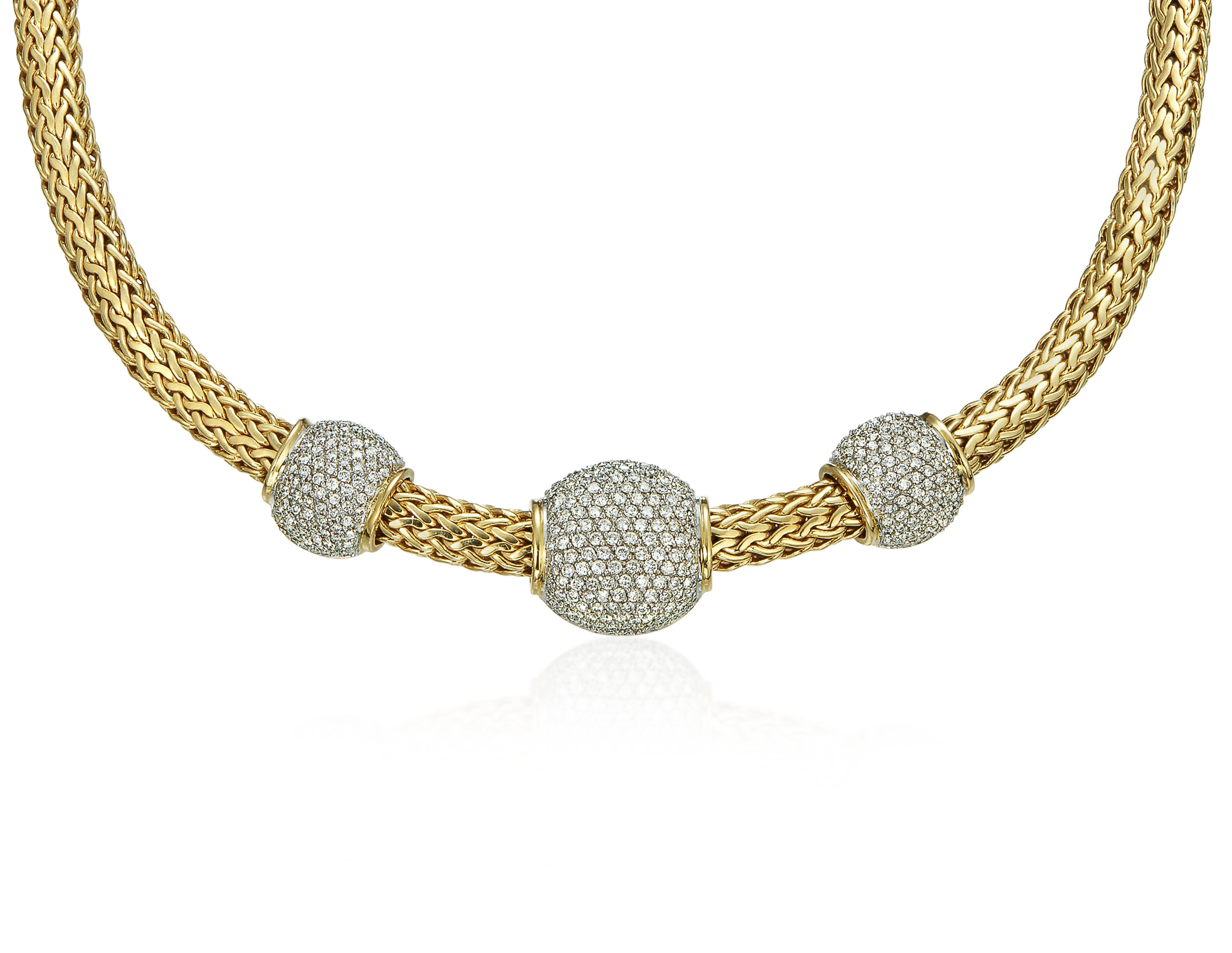JOHN HARDY DIAMOND AND GOLD NECKLACE, Christie’s