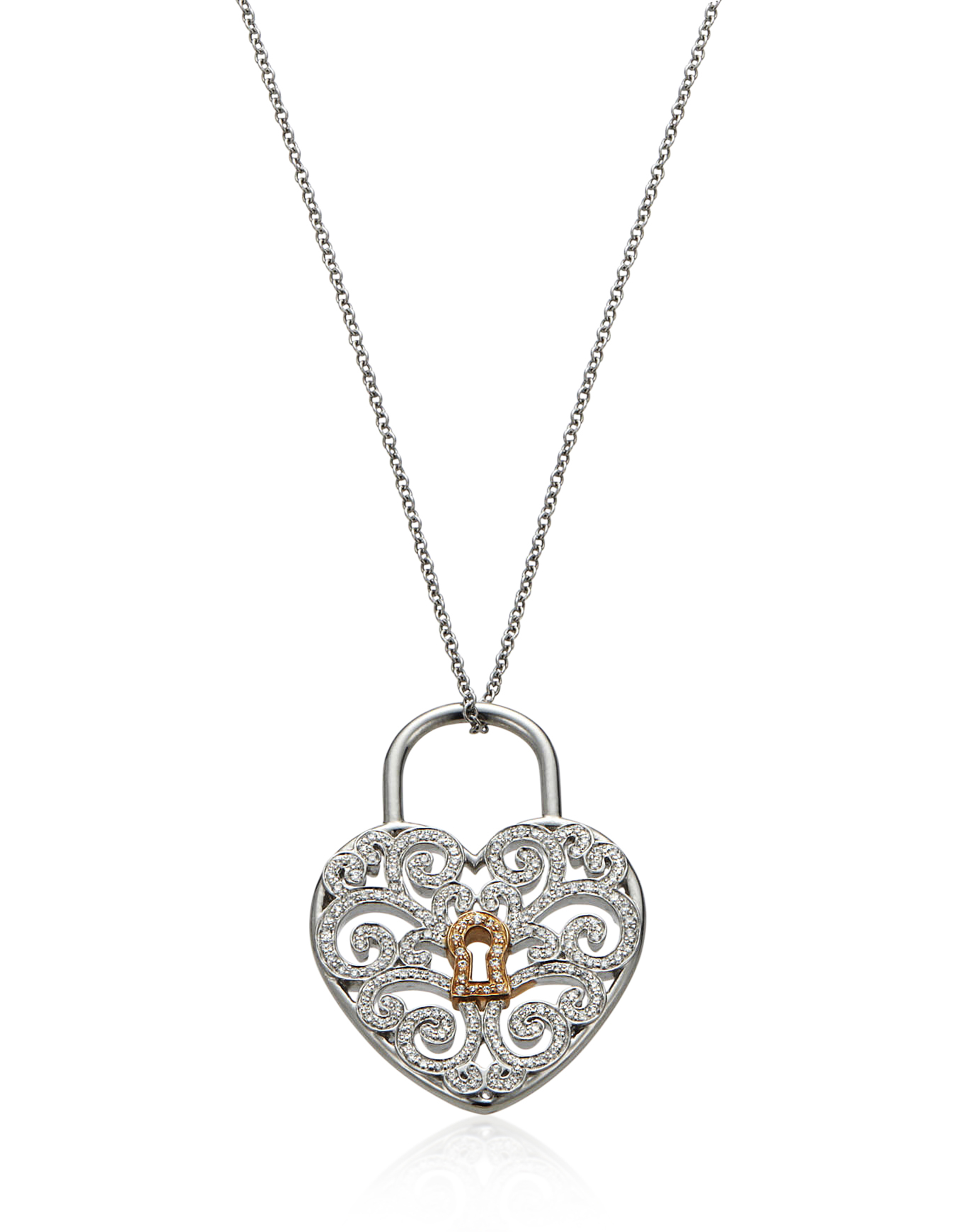 Heart tiffany and co necklace