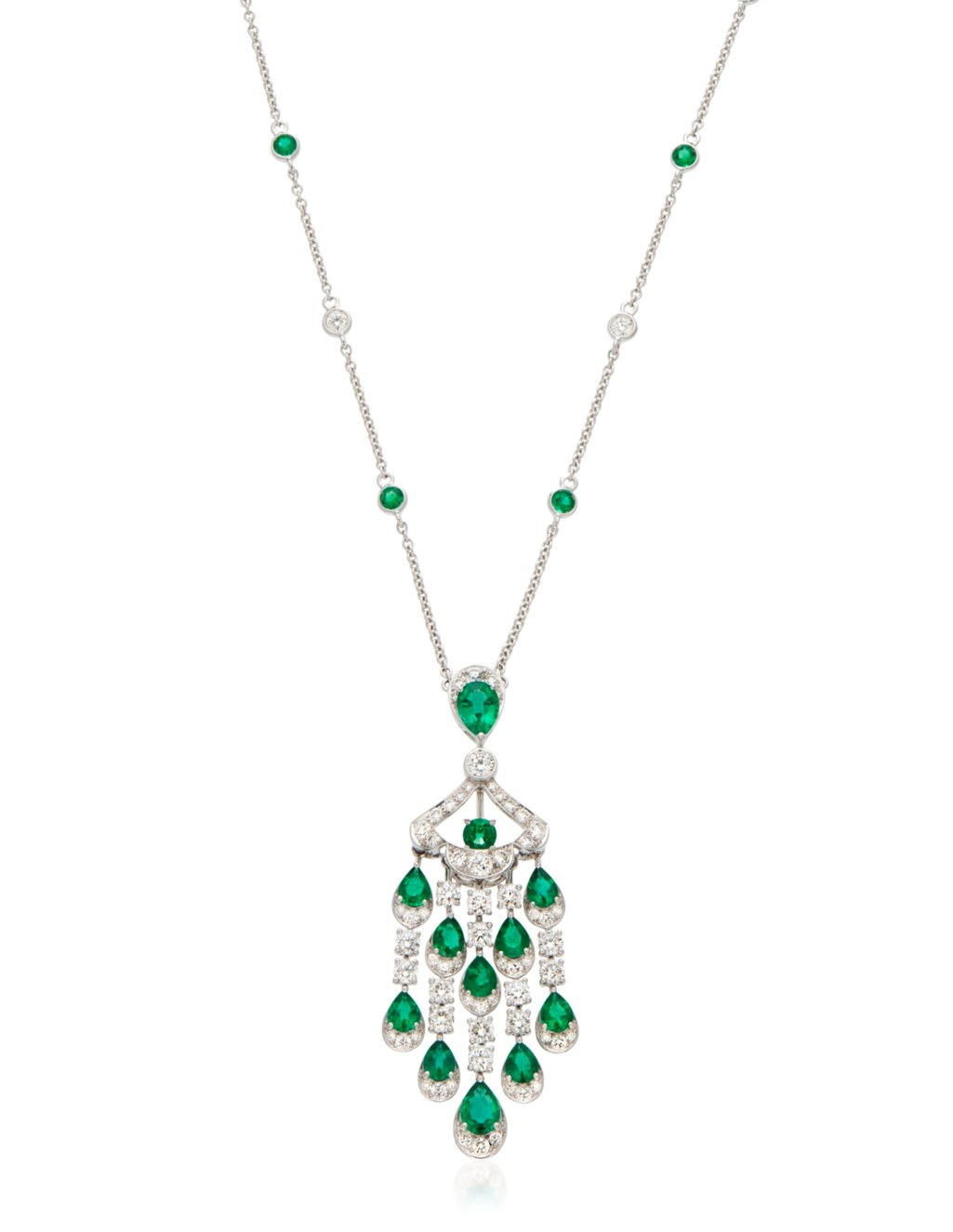 GRAFF EMERALD AND DIAMOND 'ICON' NECKLACE, | Christie’s