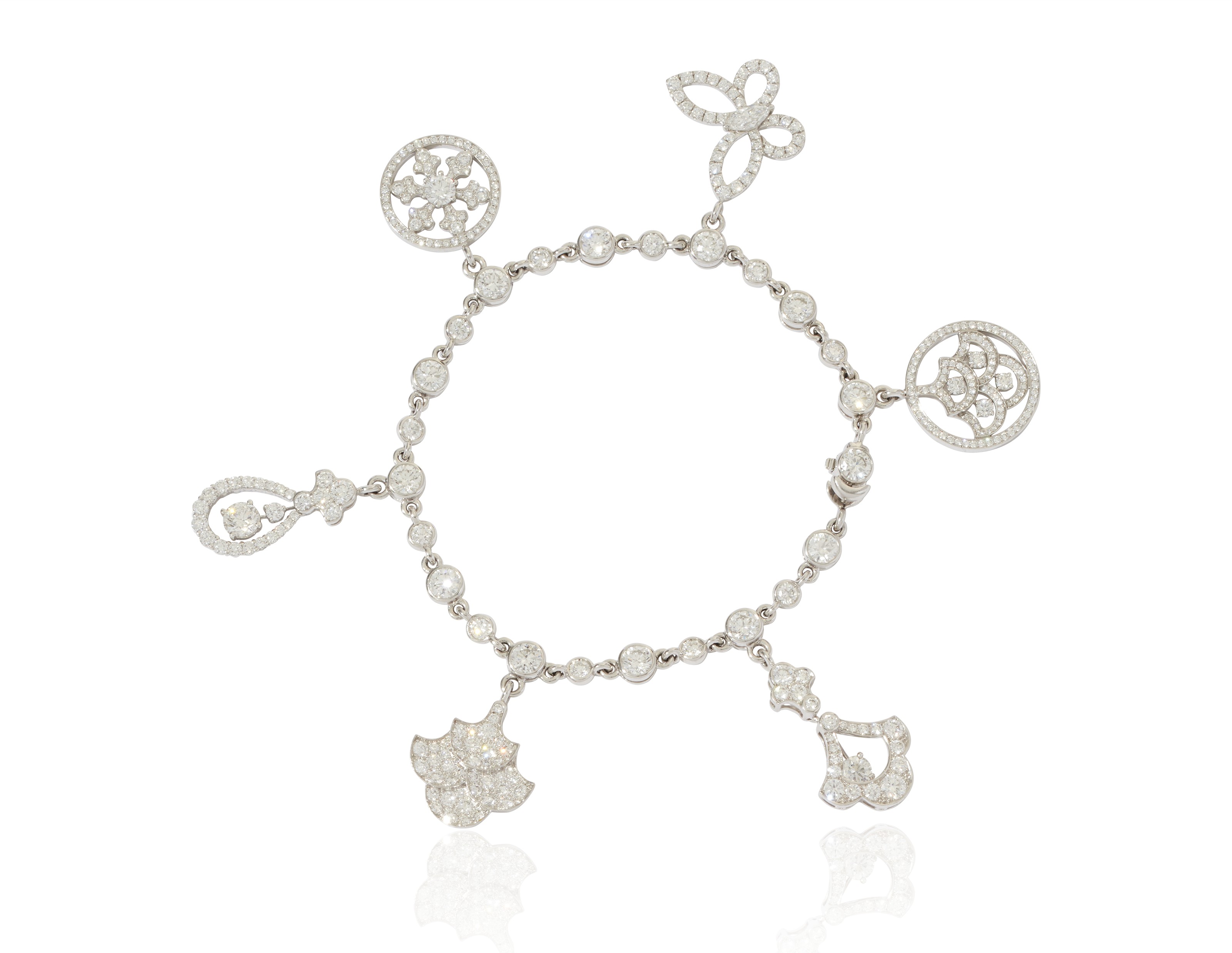 GRAFF DIAMOND 'ICON' CHARM BRACELET, Christie’s