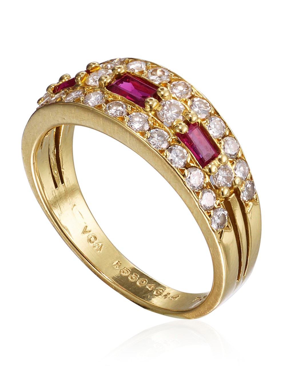 VAN CLEEF & ARPELS RUBY AND DIAMOND RING, Christie’s