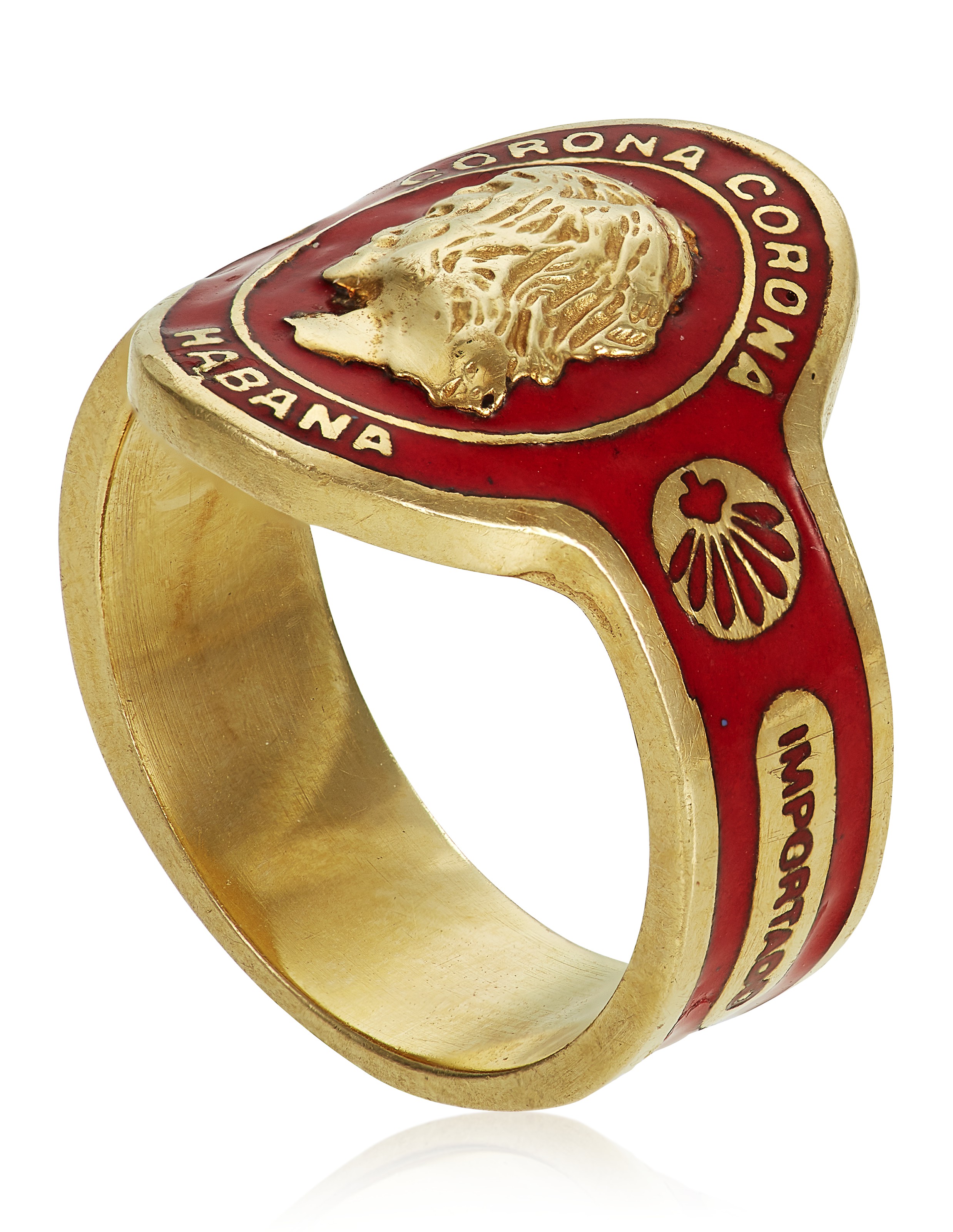 CARTIER ENAMEL CIGAR BAND RING Christie s