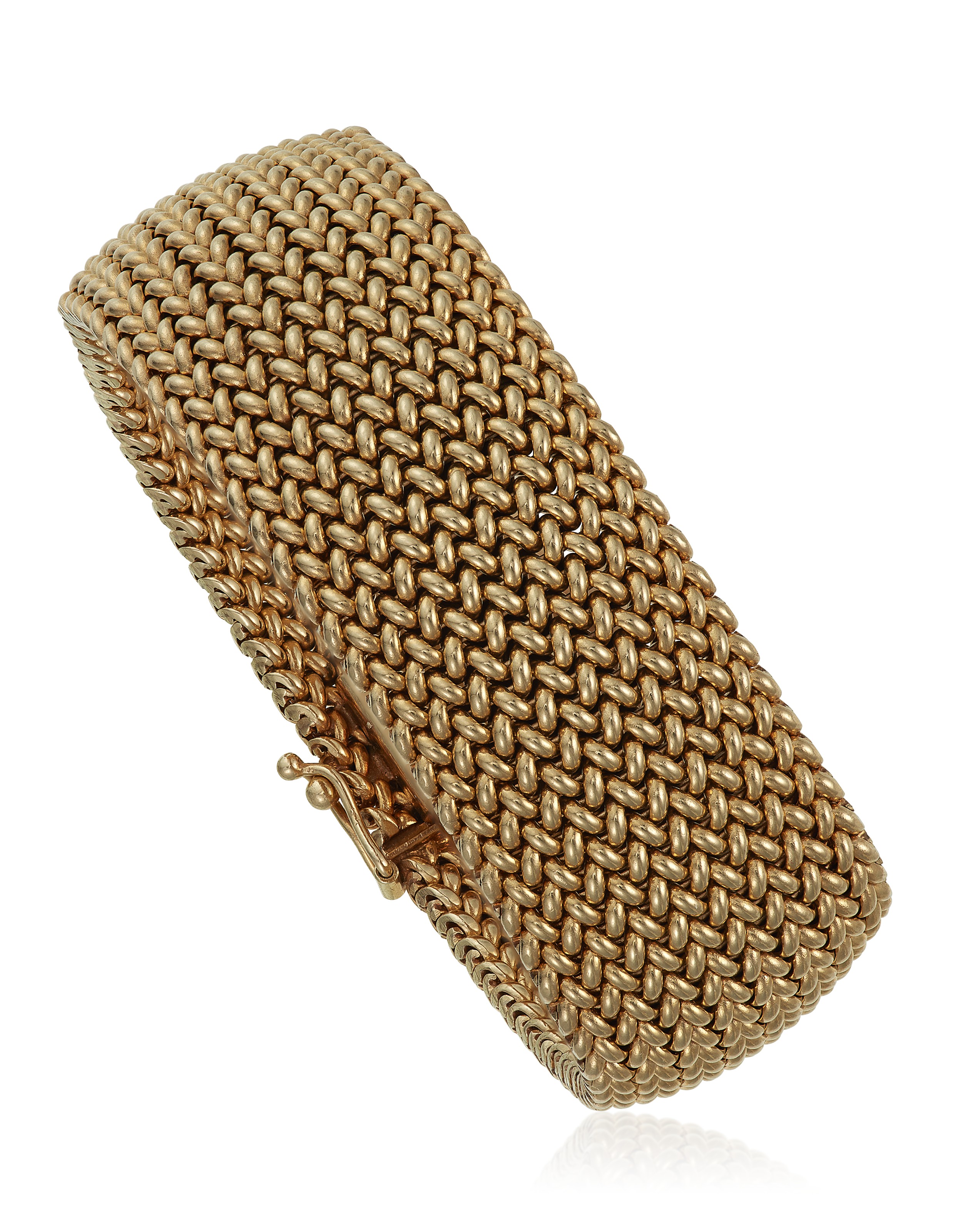 GOLD MESH BRACELET, Christie’s