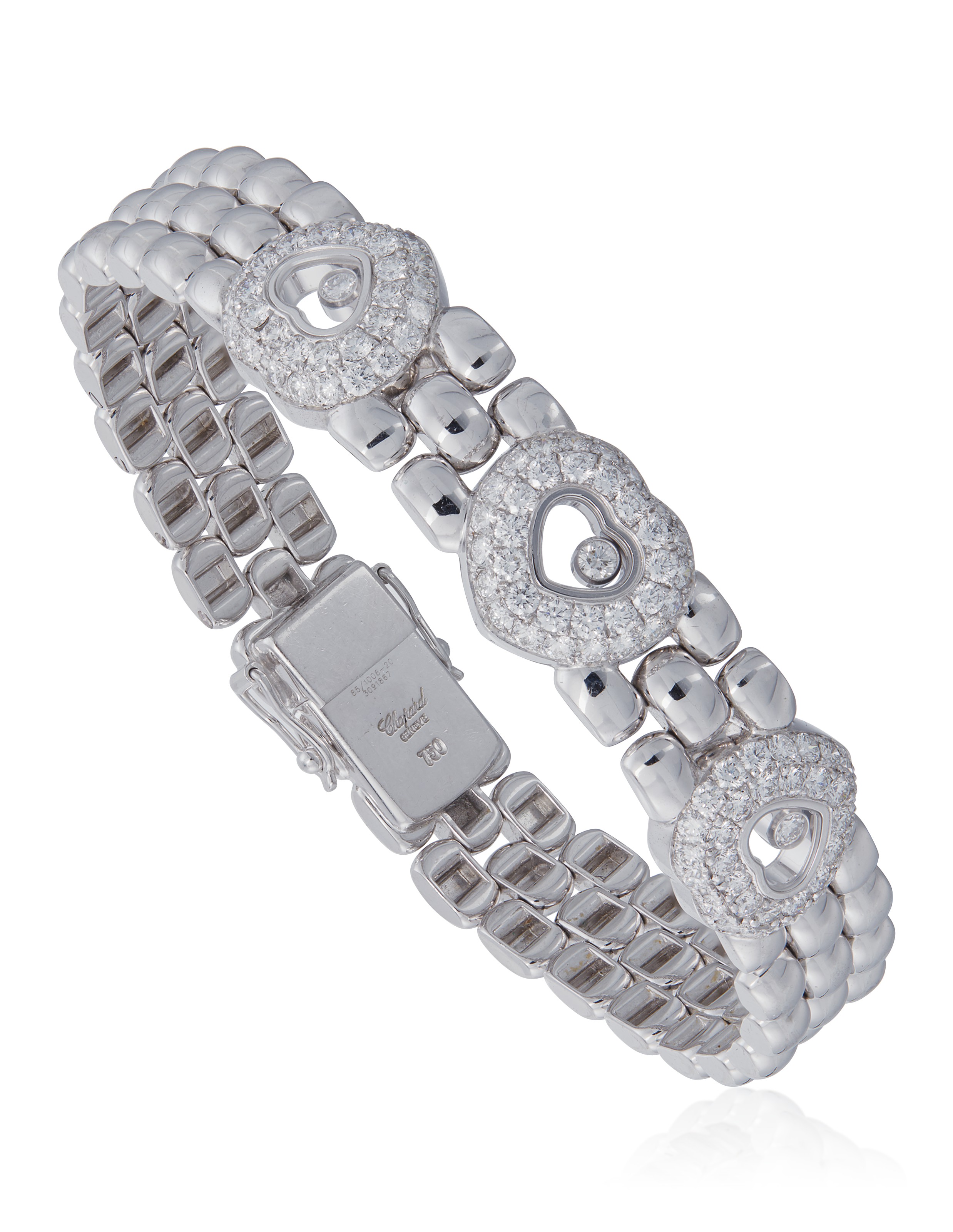 Chopard diamond bracelet clearance