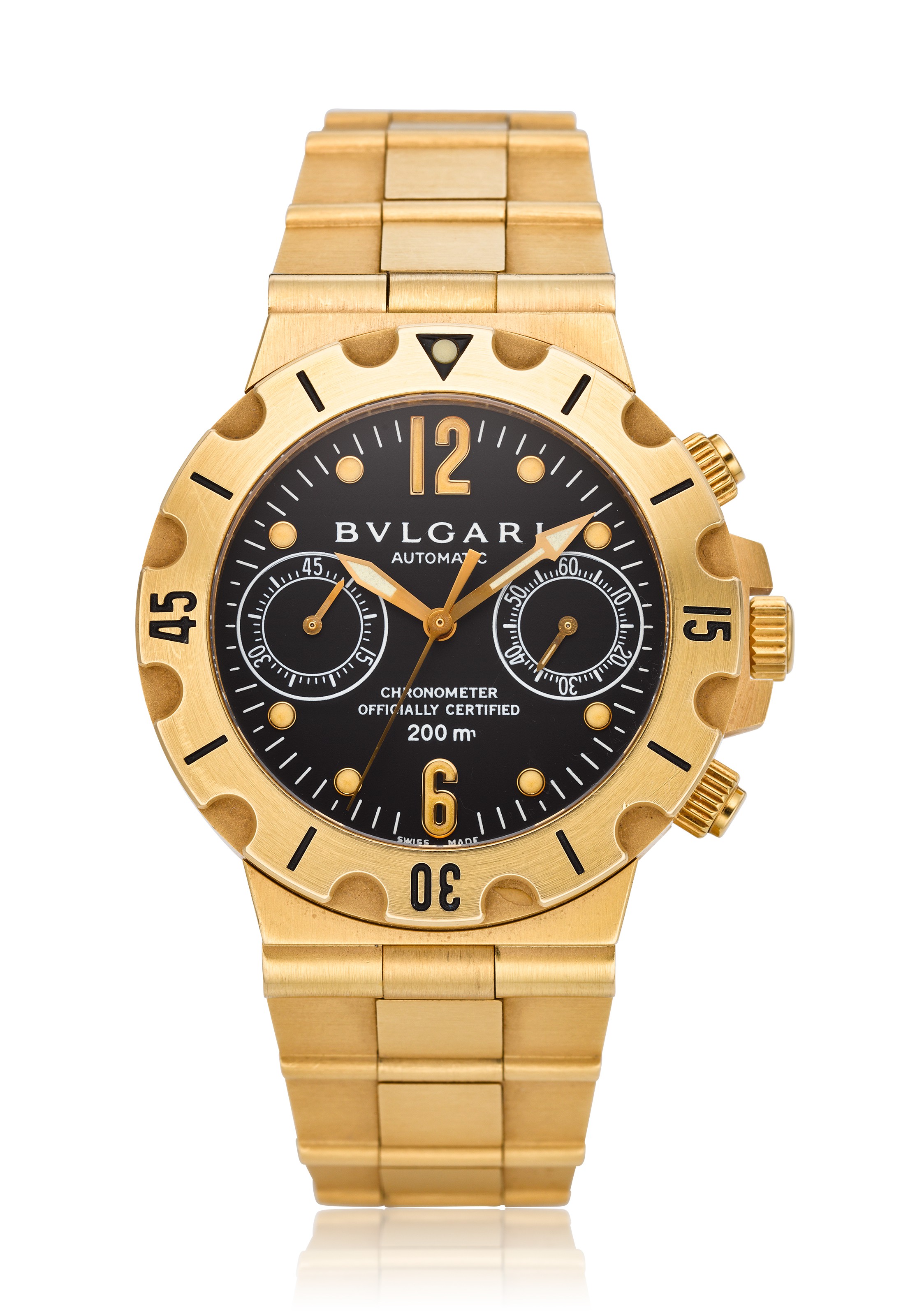 Bulgari diagono scuba chronograph shop