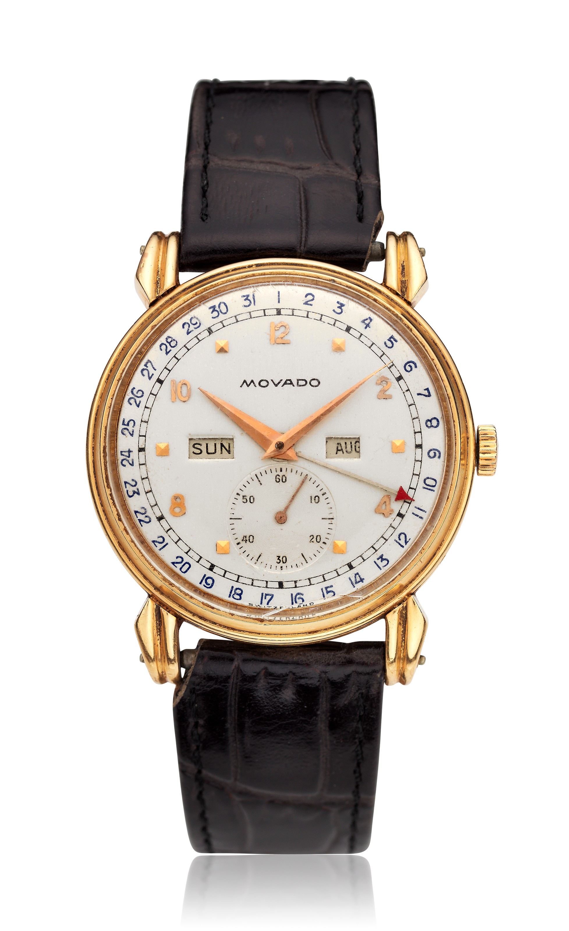 MOVADO, 18K TRIPLE CALENDAR, REF. 4820, Christie’s