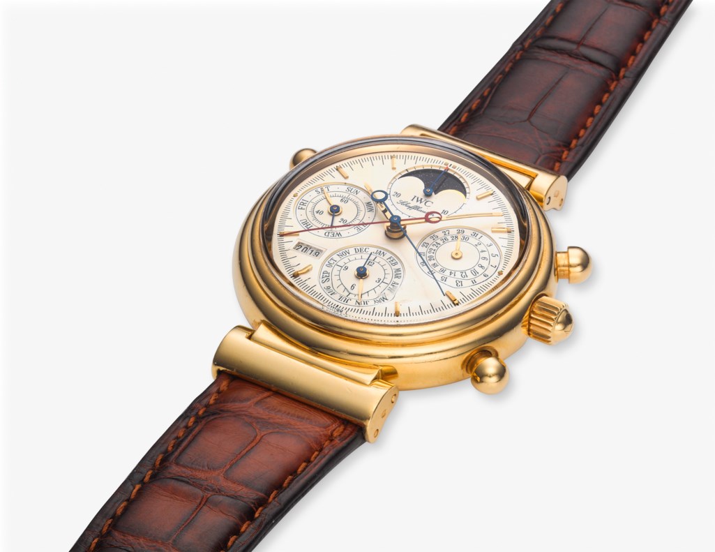IWC, DA VINCI, RATRAPANTE, PERPETUAL CALENDAR, 18K GOLD, REF 3751