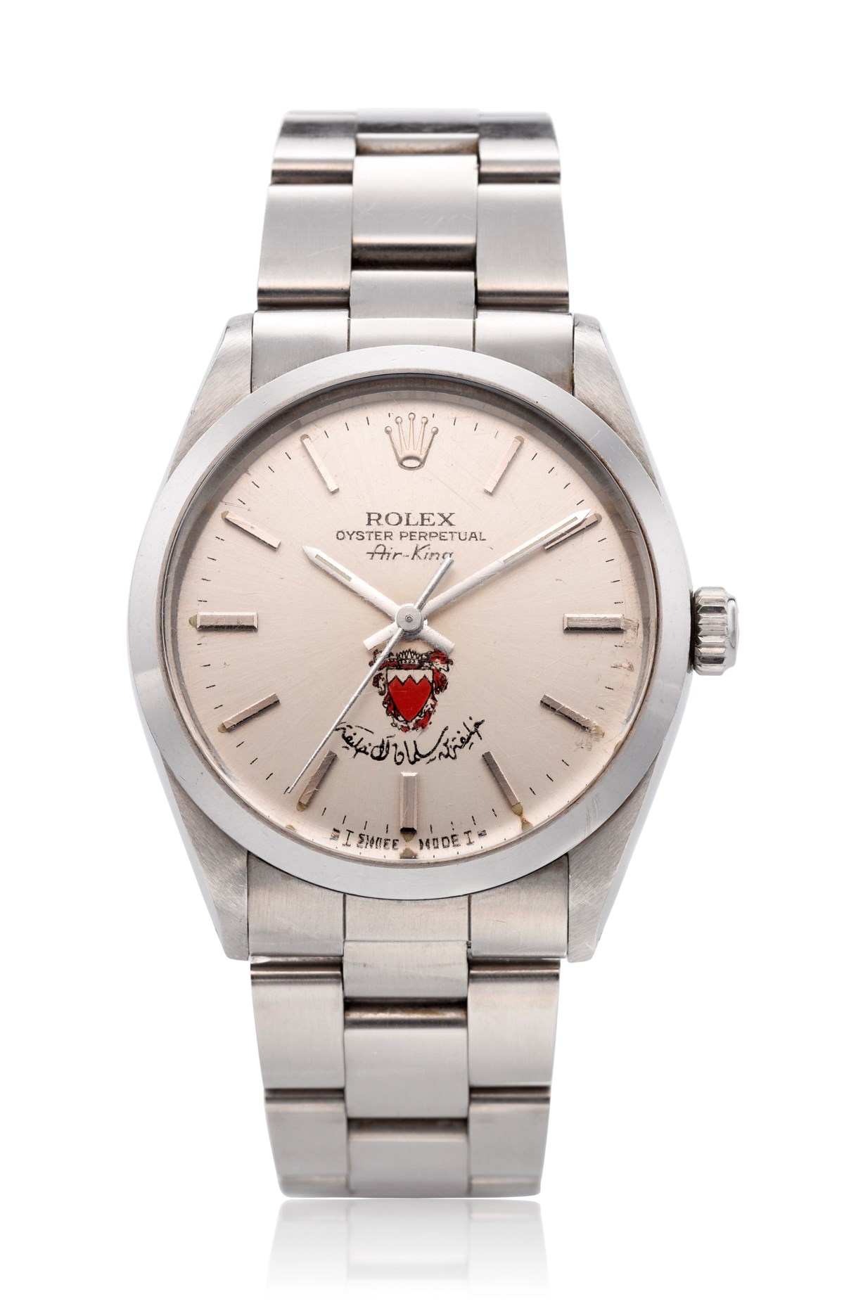 ROLEX, AIR KING, DIAL FOR PRINCE KHALIFA BIN SALMAN AL KHALIFA, PRIME