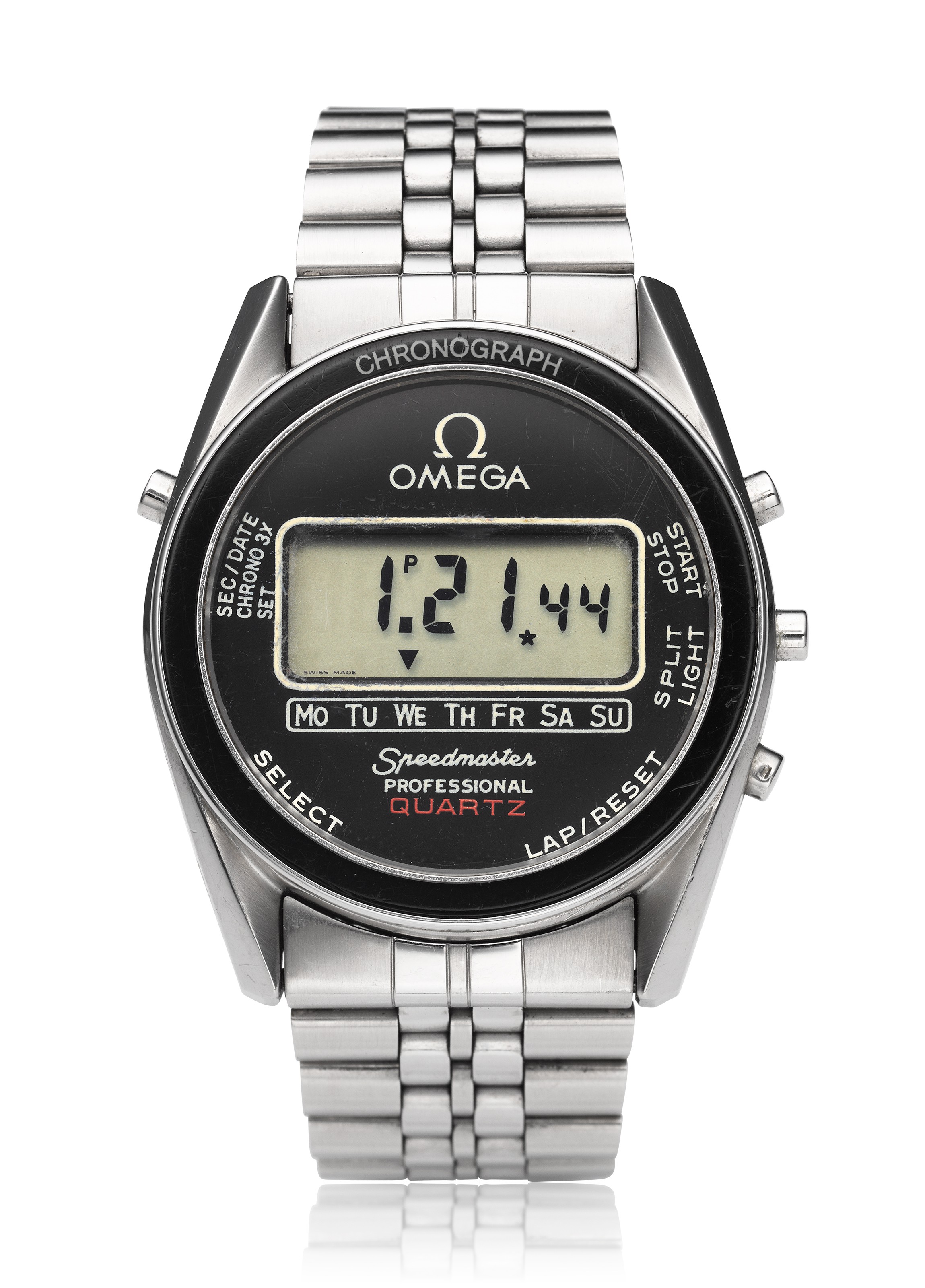 omega digital watch vintage