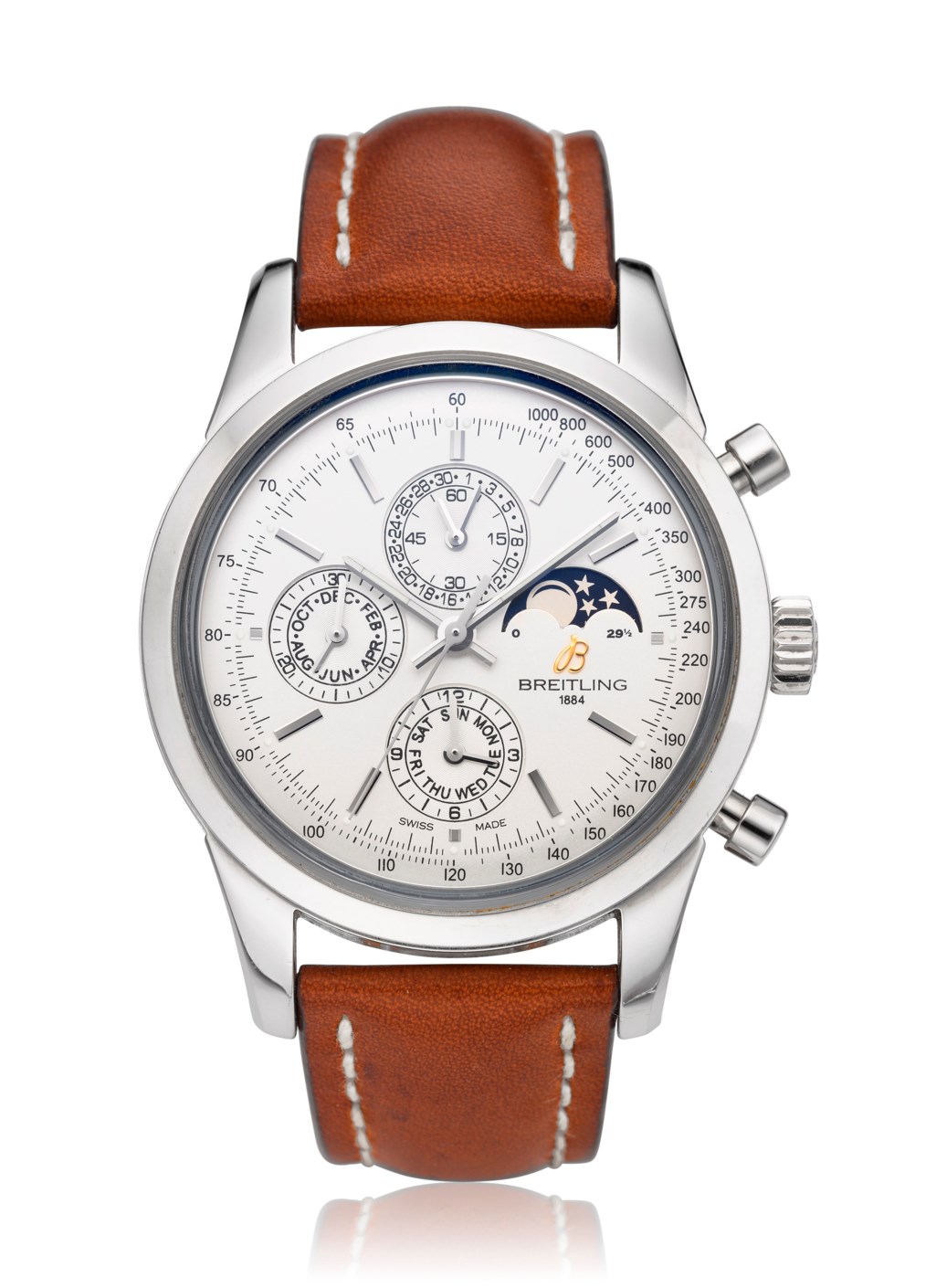 BREITLING, TRANSOCEAN 1461 CALENDAR, CHRONOGRAPH, MOON PHASES, REF