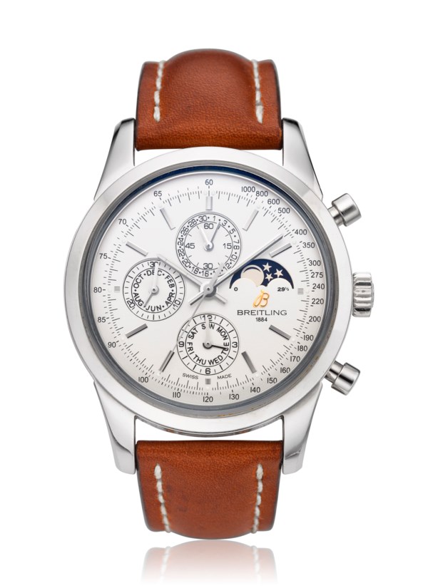 BREITLING, TRANSOCEAN 1461 CALENDAR, CHRONOGRAPH, MOON PHASES, REF