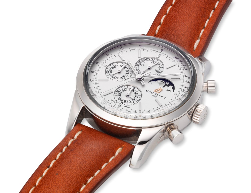 BREITLING, TRANSOCEAN 1461 CALENDAR, CHRONOGRAPH, MOON PHASES, REF