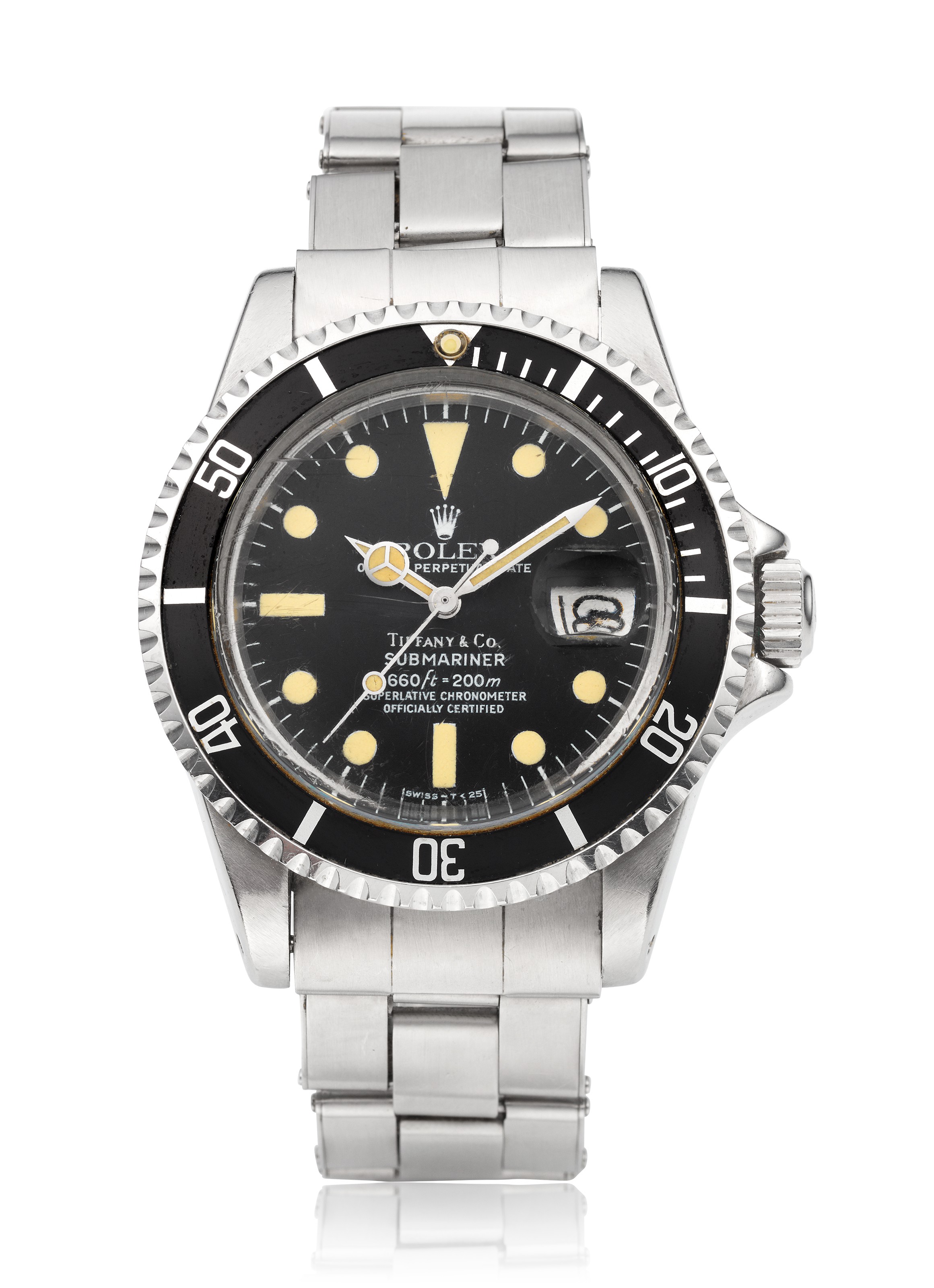 ROLEX, SUBMARINER, REF. 1680, RETAILED 