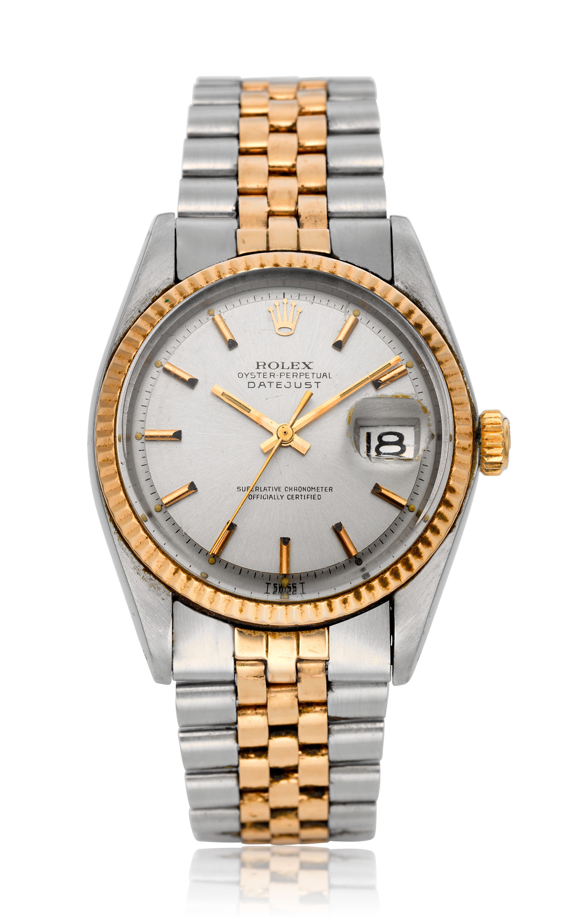 rolex 1601 two tone