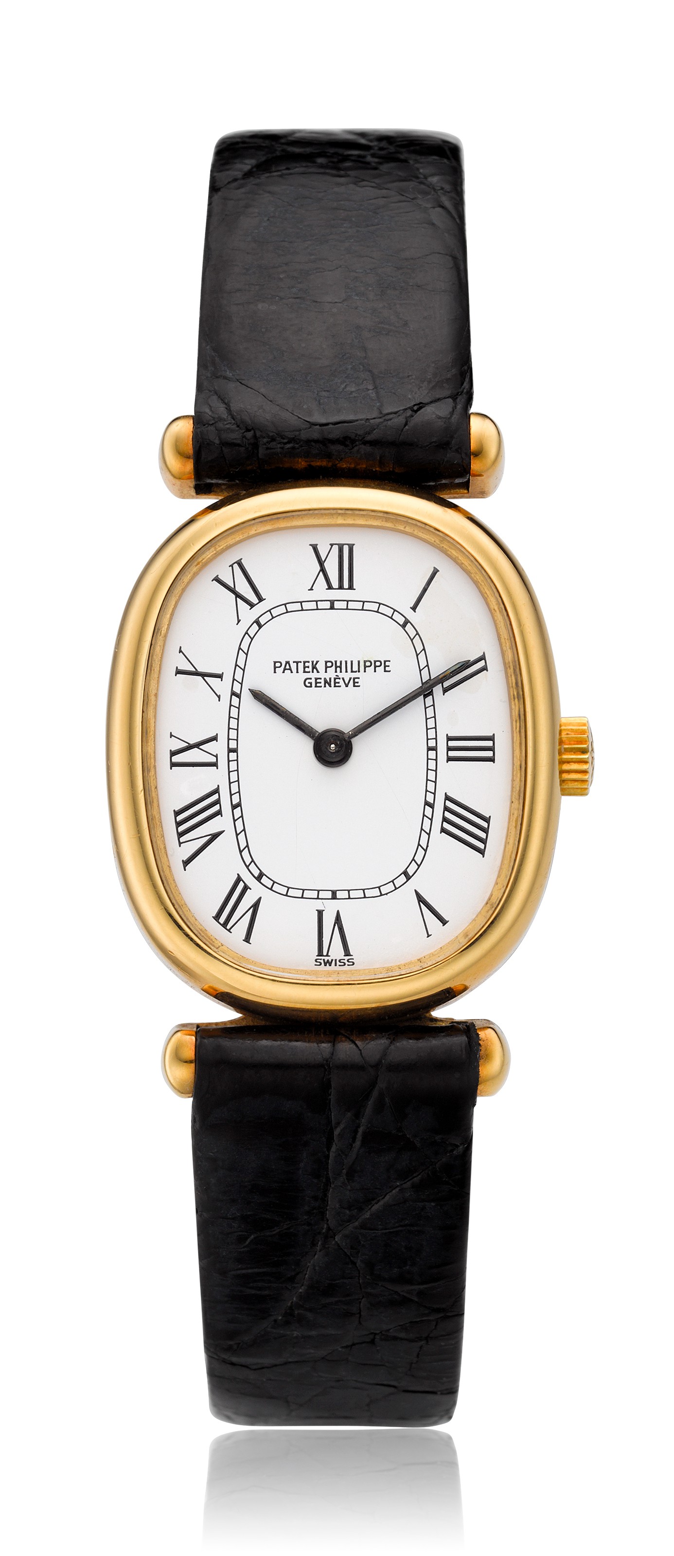 PATEK PHILIPPE, LADIES' 18K ELLIPSE, REF. 4464