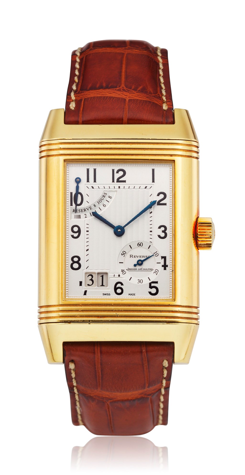 JAEGERLECOULTRE REVERSO GRANDE DATE WITH 8DAY POWER RESERVE, REF. 240.1.15, Christie’s