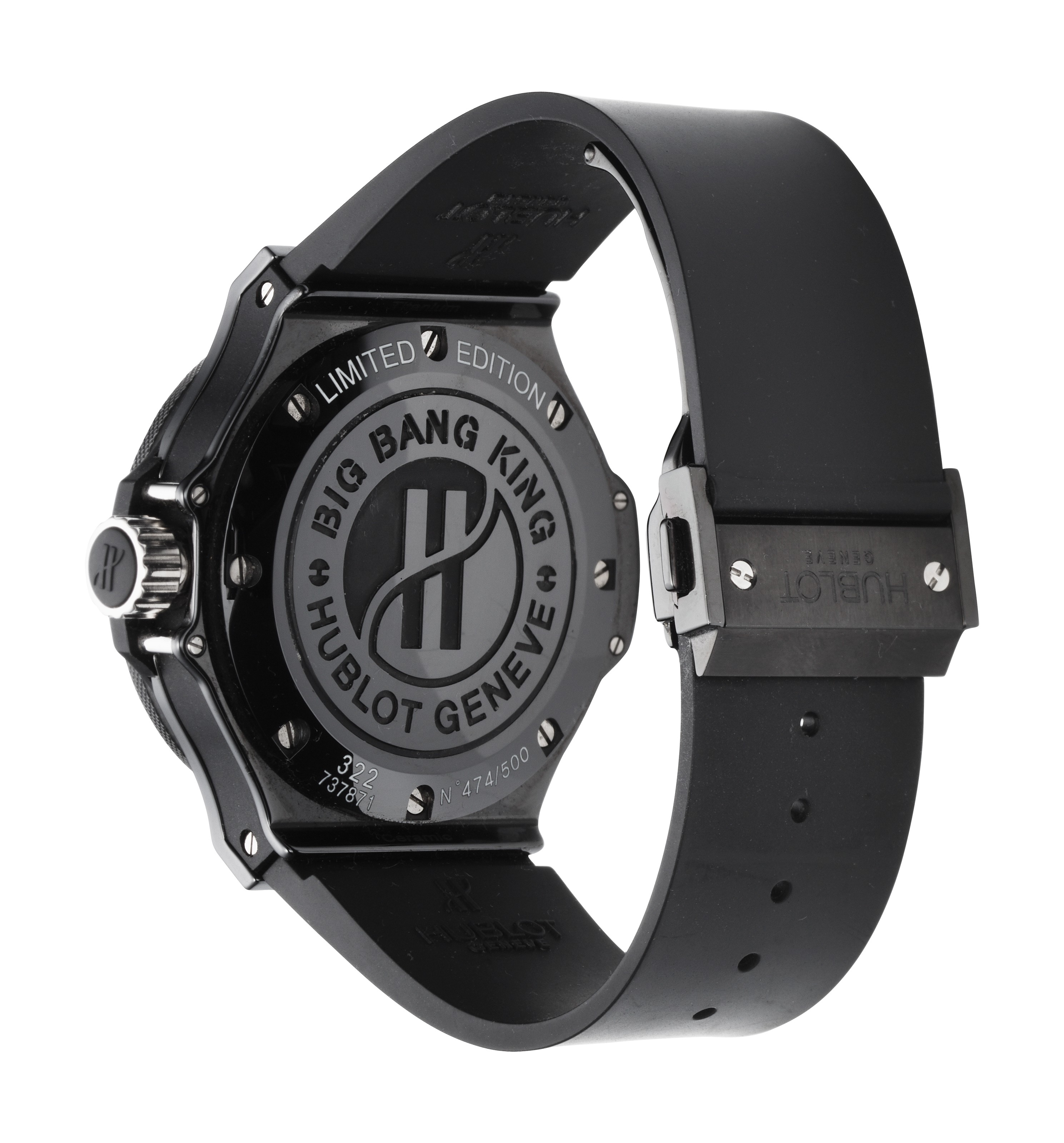 HUBLOT, CERAMIC BIG BANG 'ALL BLACK KING,' LIMITED EDITION, REF