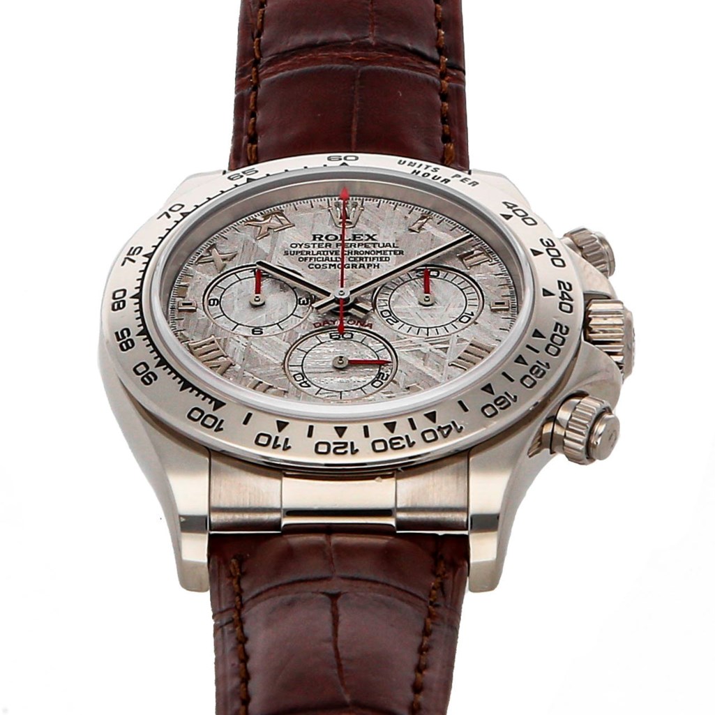 rolex meteorite dial price