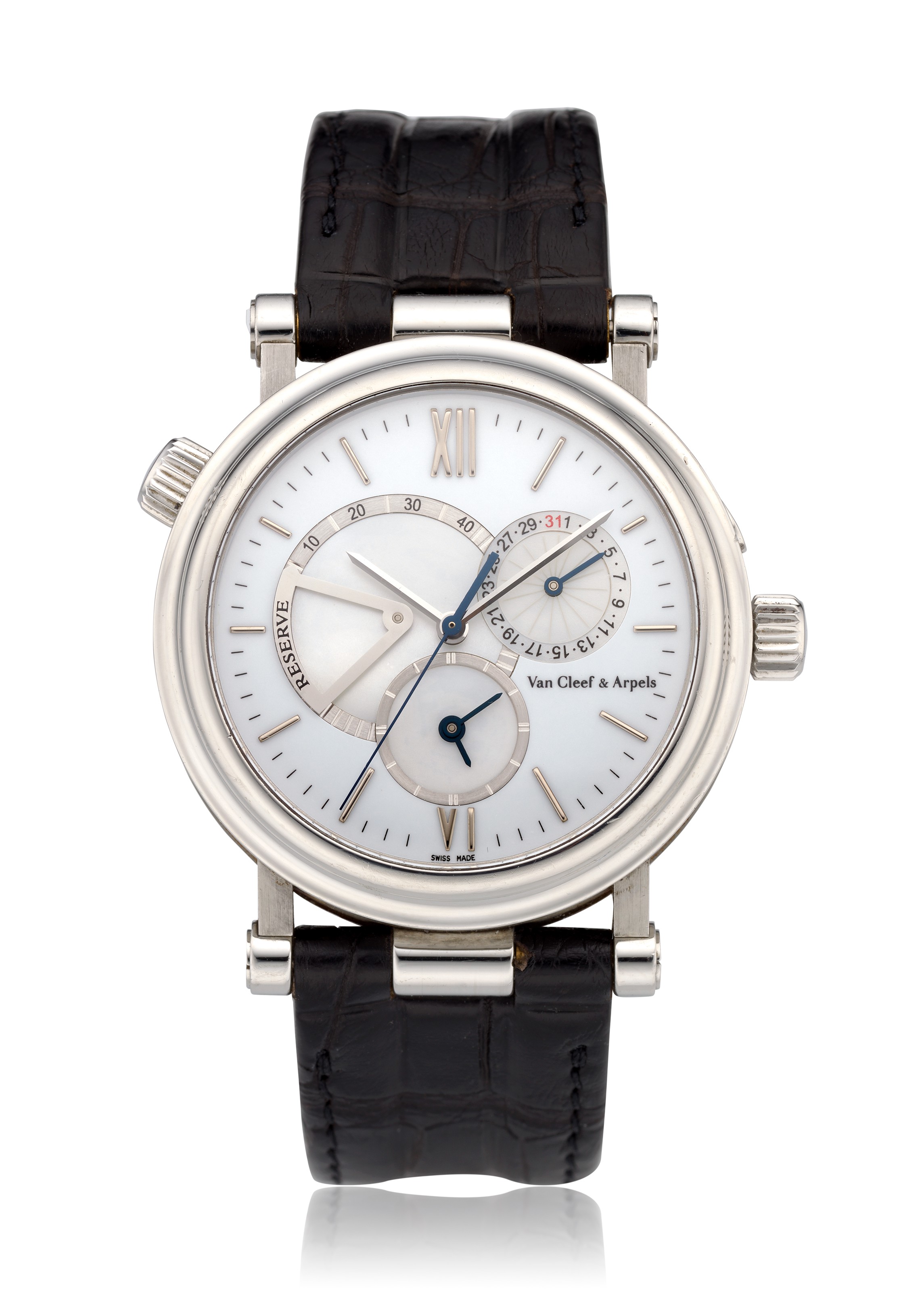 VAN CLEEF & ARPELS, MONSIEUR ARPELS, DUAL TIME GENERATION CALENDAR