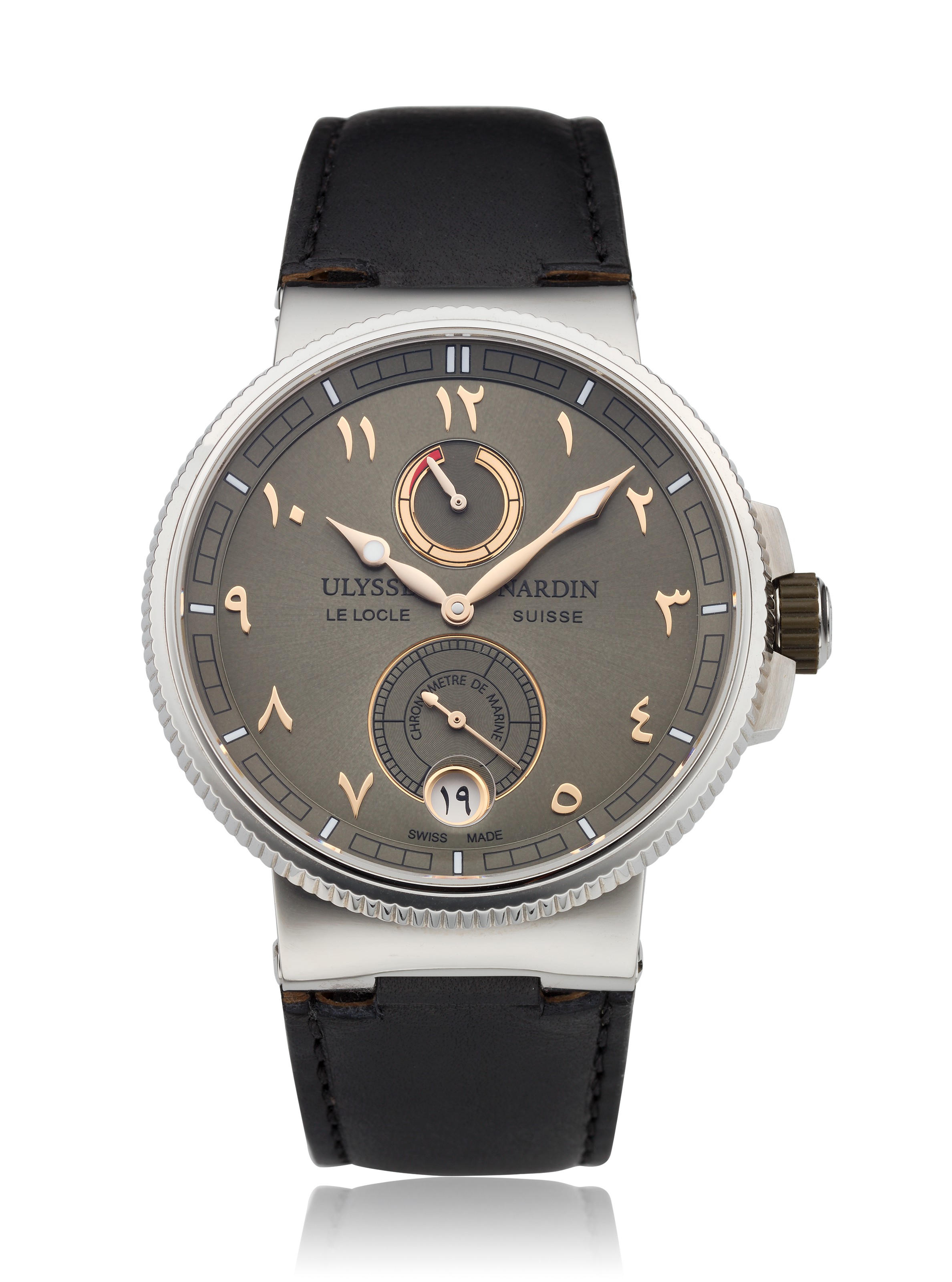 VAN CLEEF & ARPELS, MONSIEUR ARPELS, DUAL TIME GENERATION CALENDAR