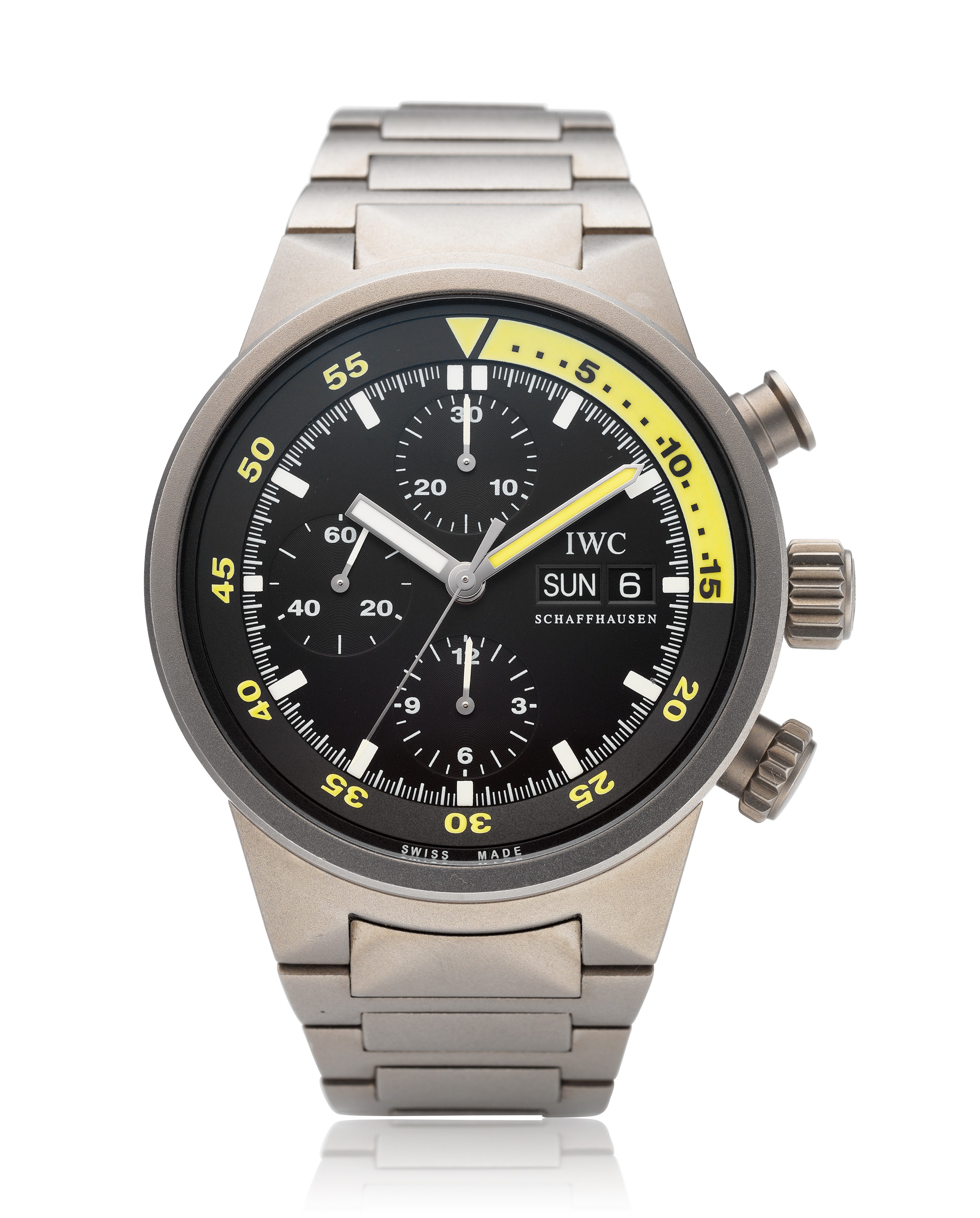 IWC TITANIUM AQUATIMER CHRONOGRAPH REF. IW371903 Christie s