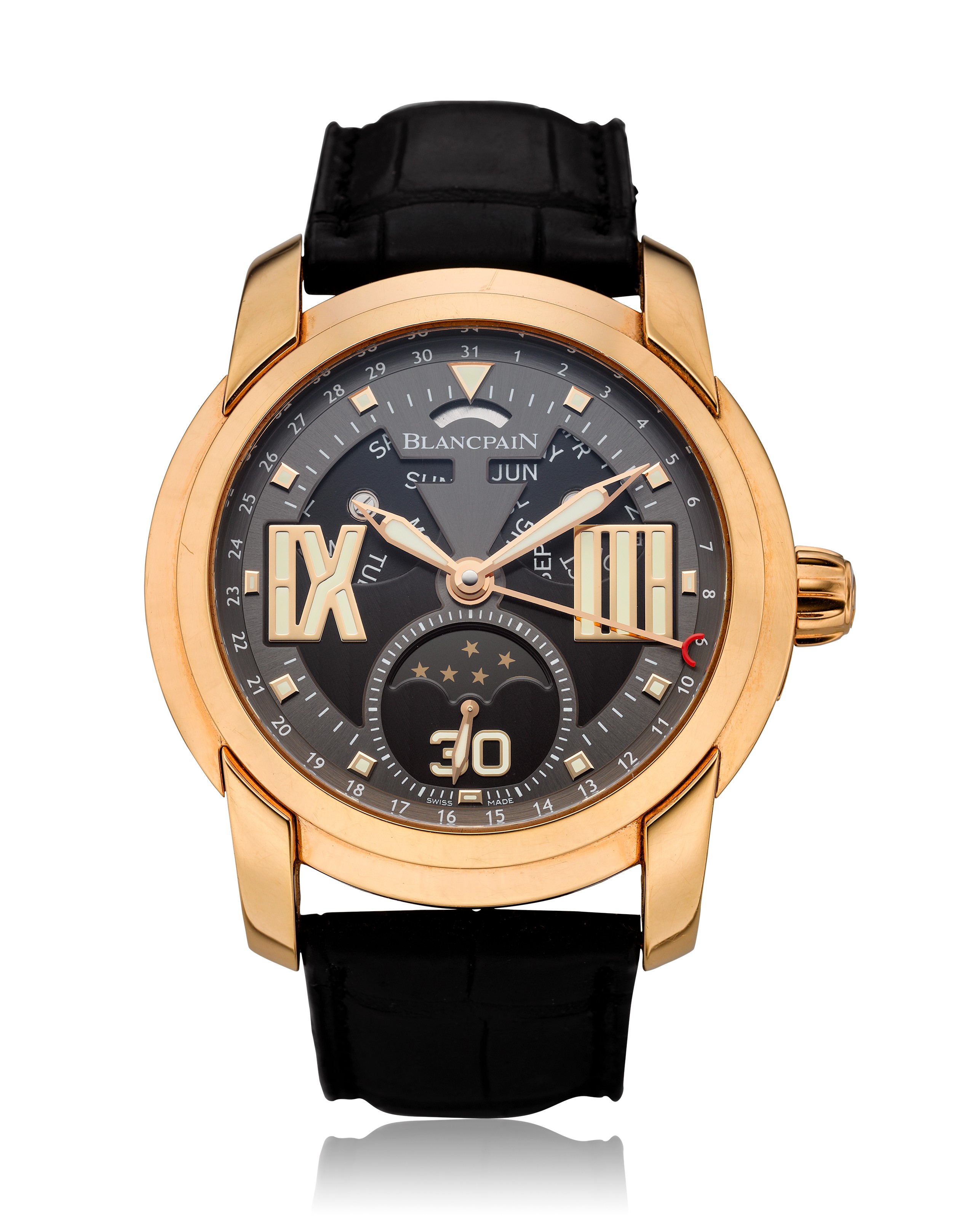 BLANCPAIN, LEVOLUTION COMPLETE CALENDAR, 18K PINK GOLD, REF. 88663630