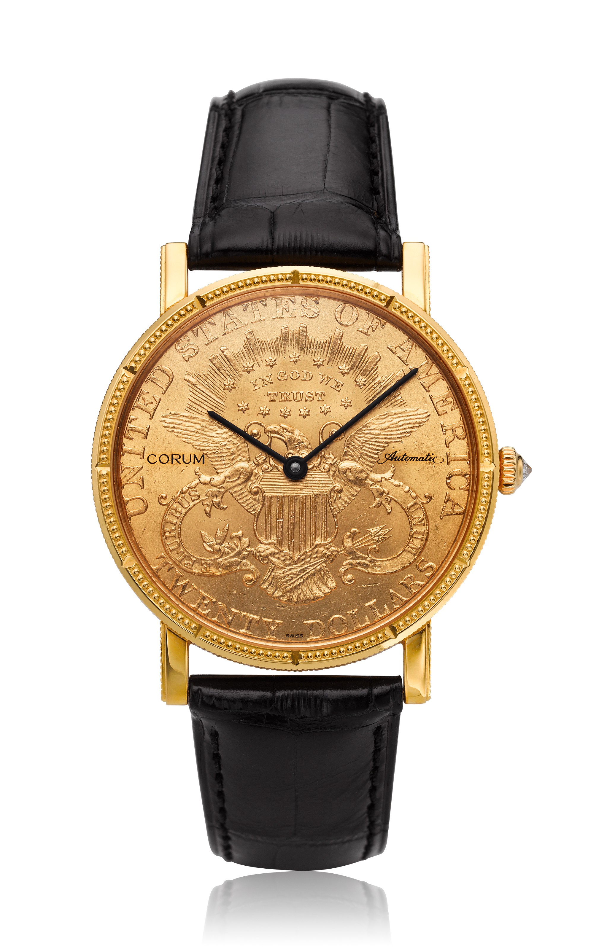 corum $20 gold coin watch