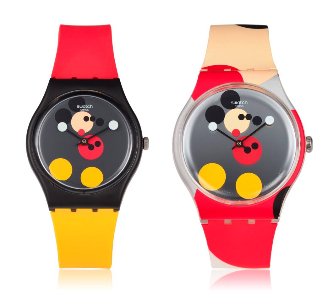 swatch damien hirst mickey