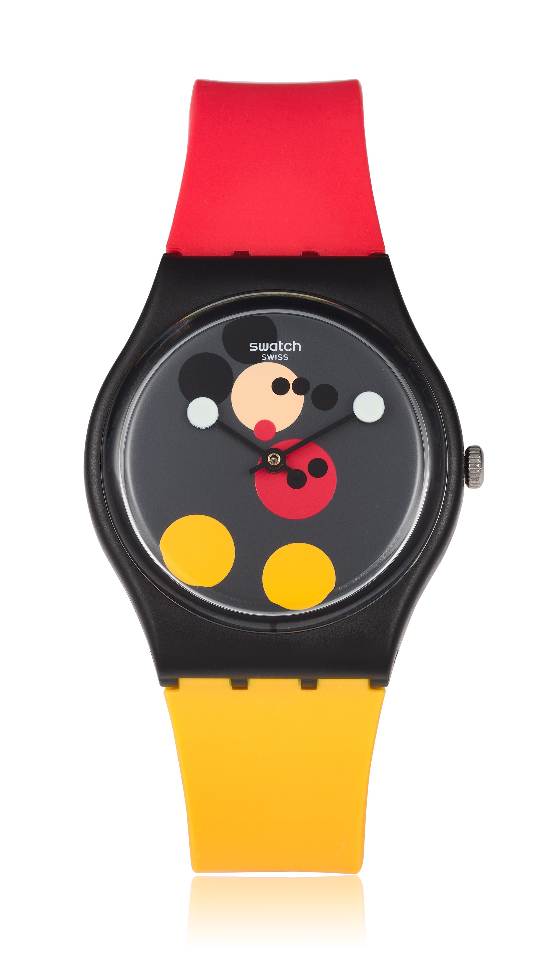 SWATCH X DAMIEN HIRST, SPOT MICKEY NO. 1639/1999 & MIRROR SPOT 