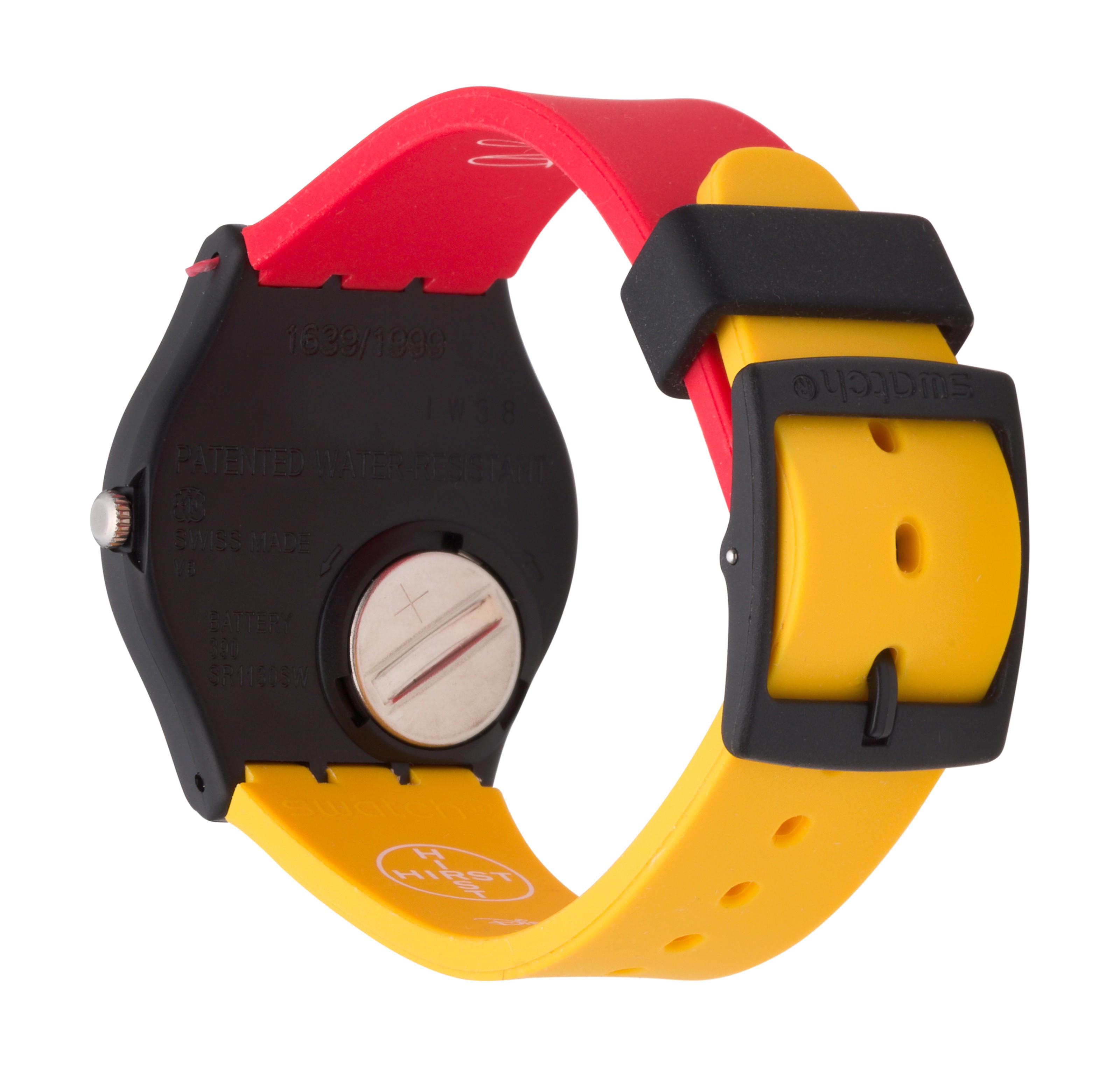 Artist Damien Damien Hirst Mickey Mouse Swatch Damien Hirst Swatch