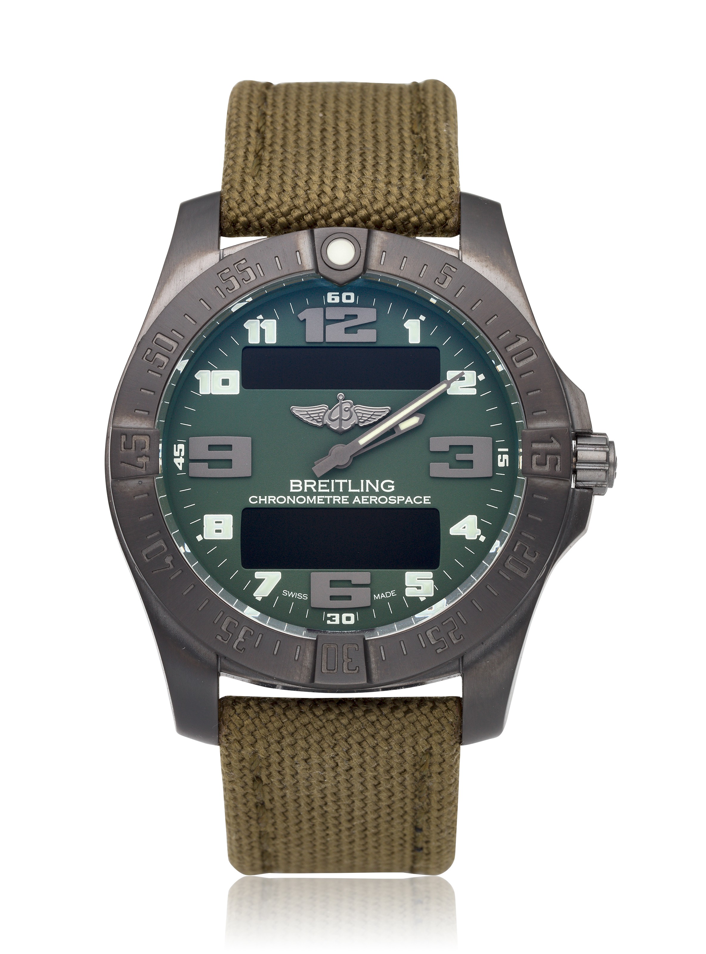 BREITLING, AEROSPACE EVO NIGHT MISSION, PVDCOATED TITANIUM, DUBAI