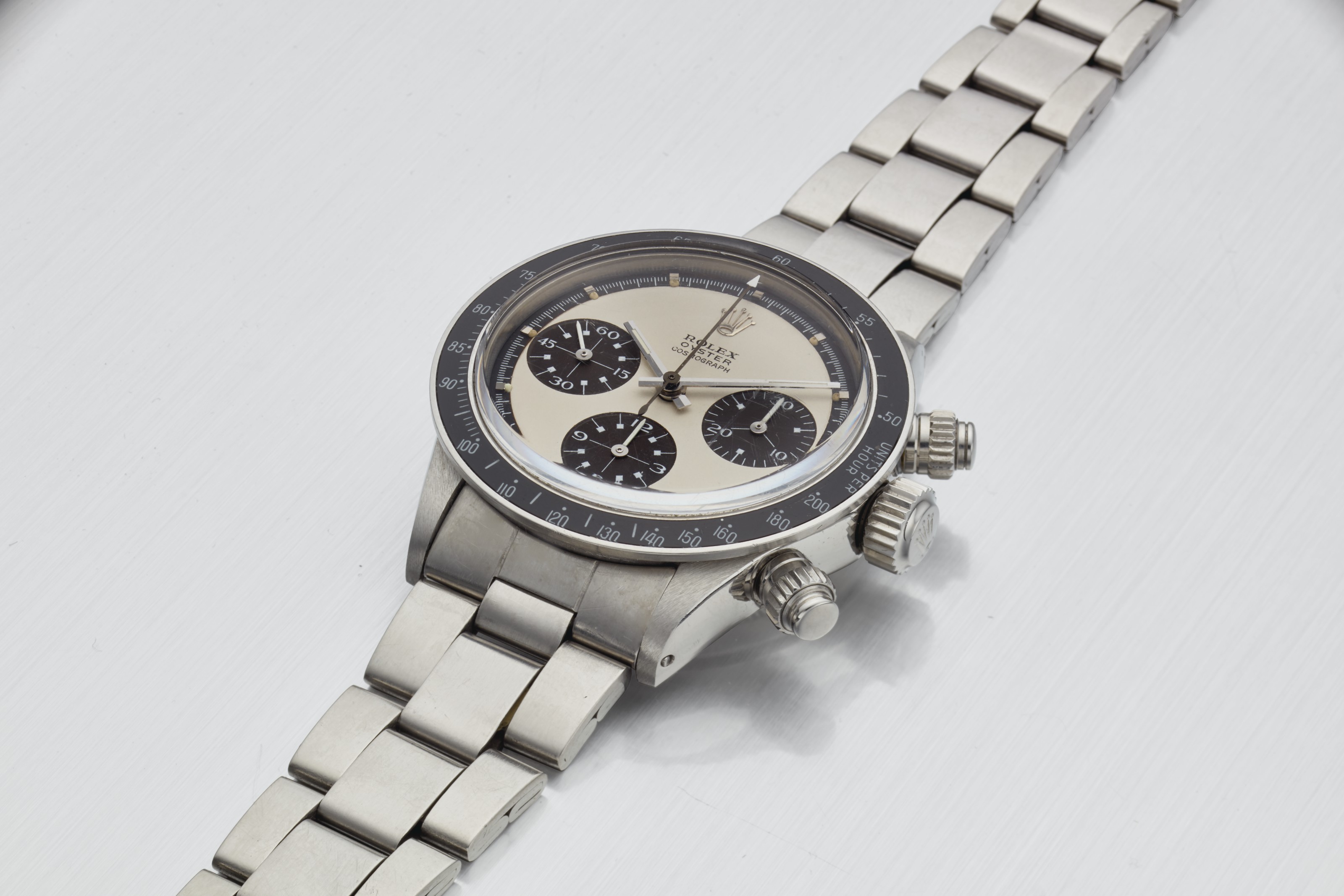 ROLEX. STEEL, CHRONOGRAPH, TROPICAL 