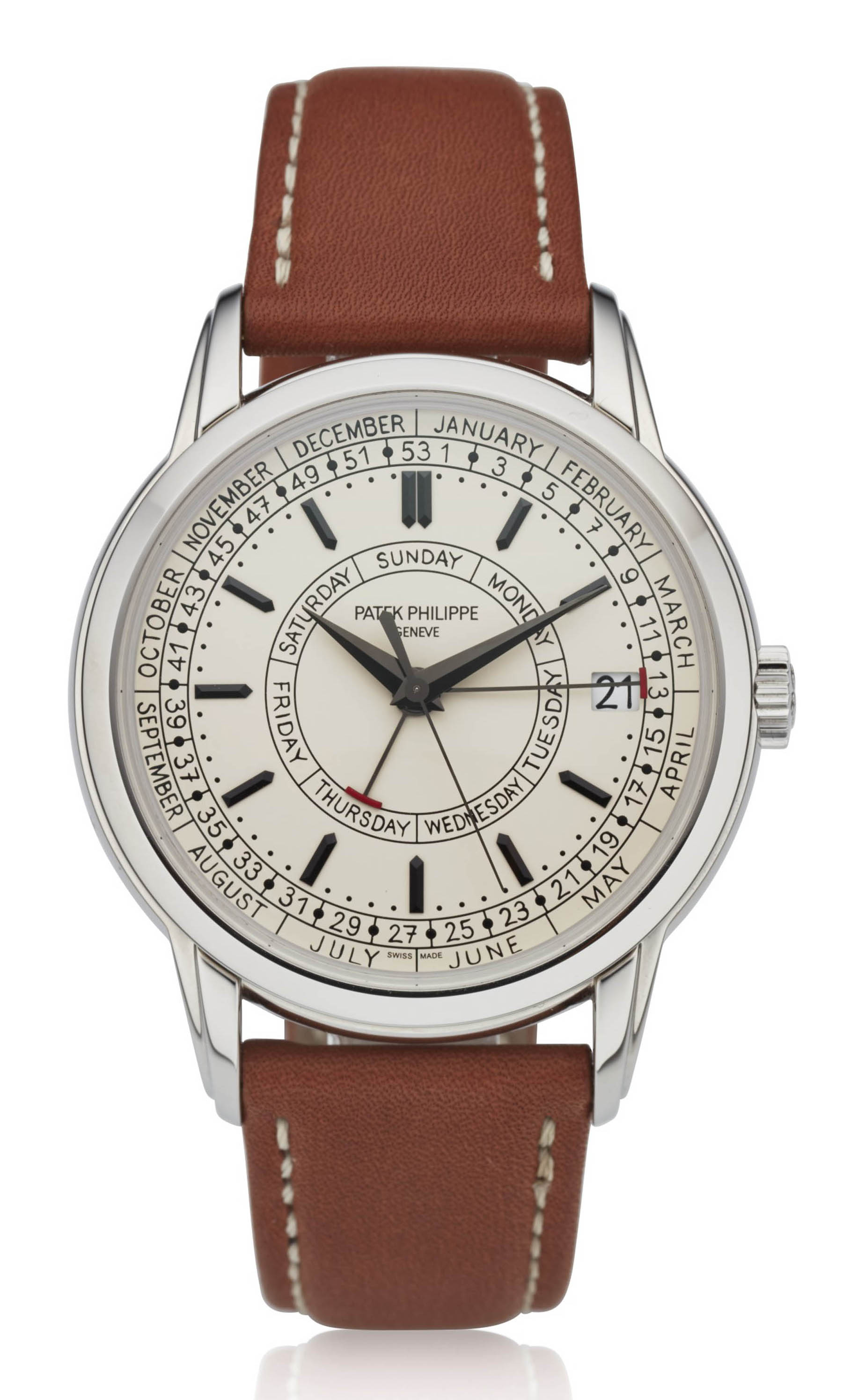 patek philippe calatrava weekly calendar