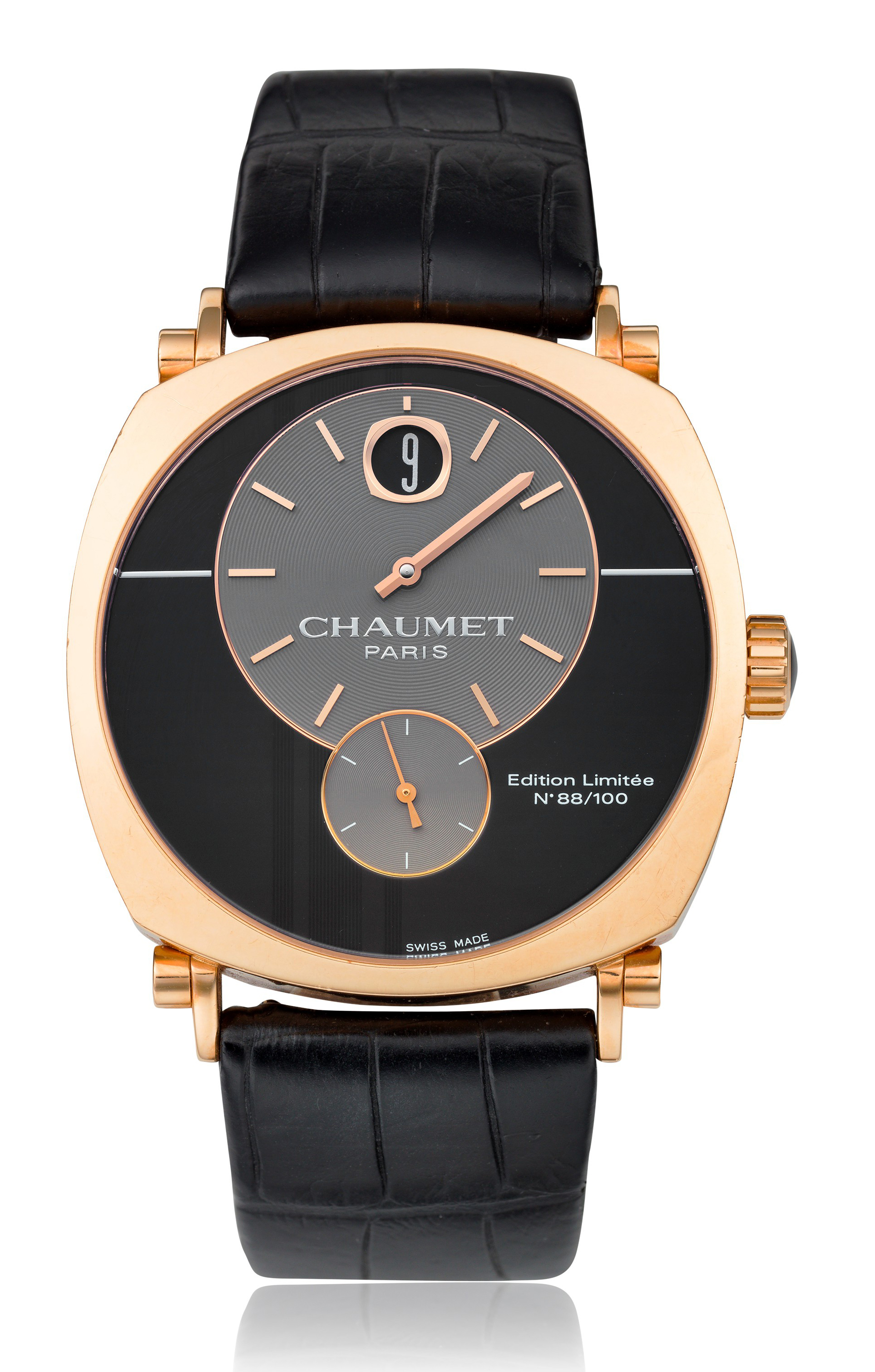CHAUMET, DANDY JUMPING HOUR, 18K PINK GOLD, LIMITED EDITION NO. 88