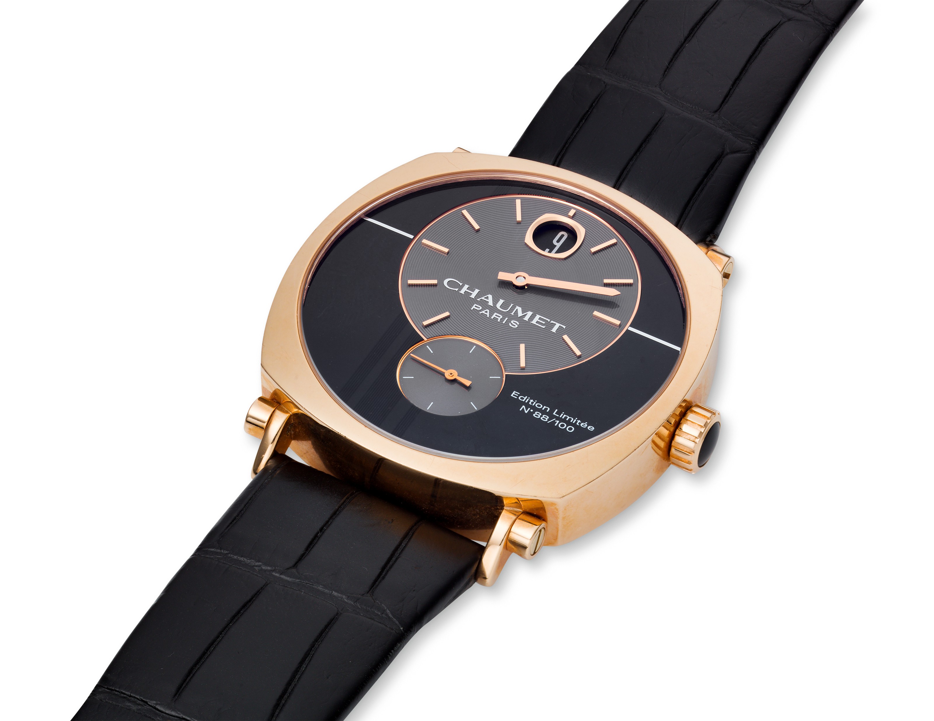 CHAUMET, DANDY JUMPING HOUR, 18K PINK GOLD, LIMITED EDITION NO. 88