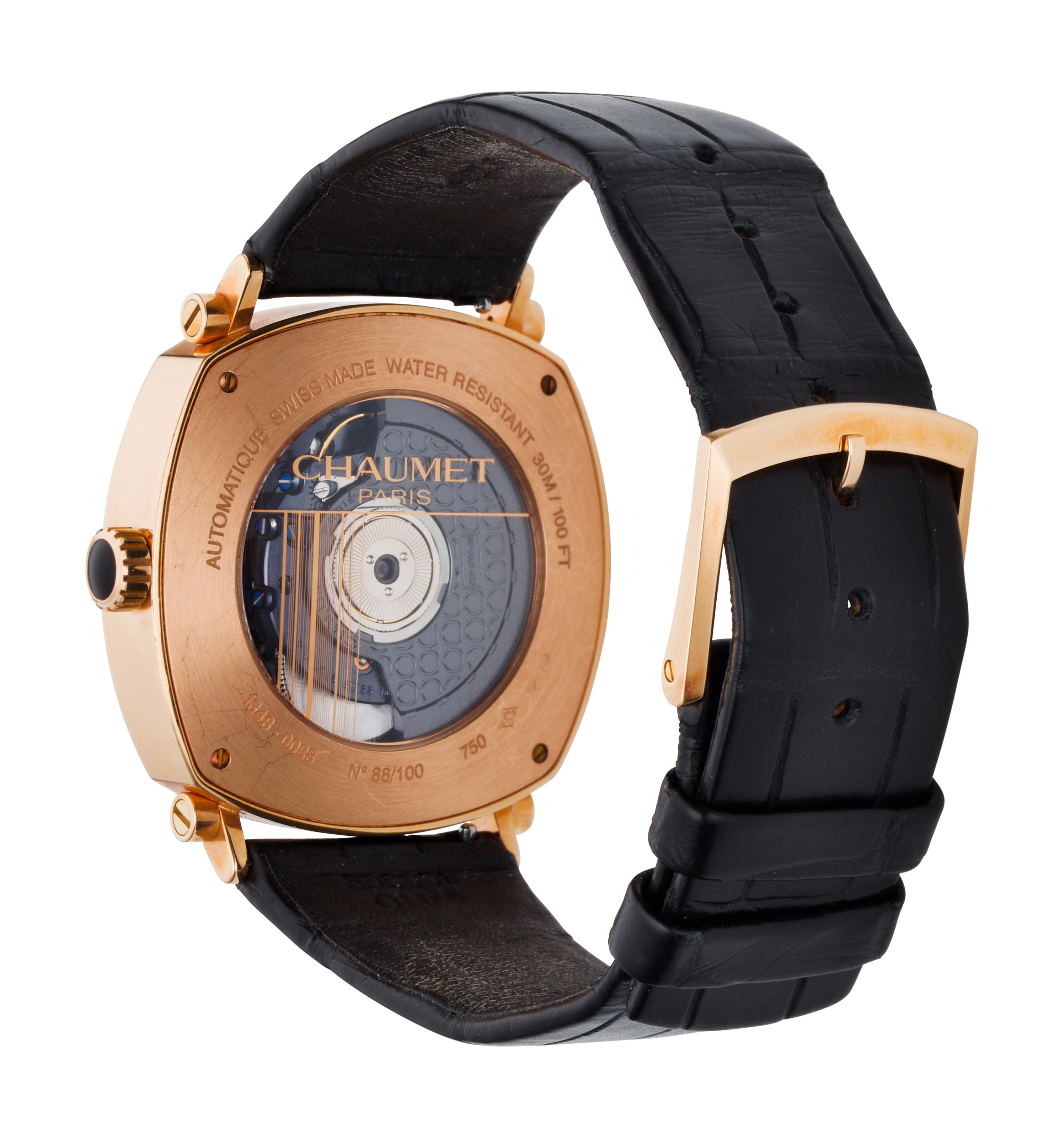 CHAUMET, DANDY JUMPING HOUR, 18K PINK GOLD, LIMITED EDITION NO. 88