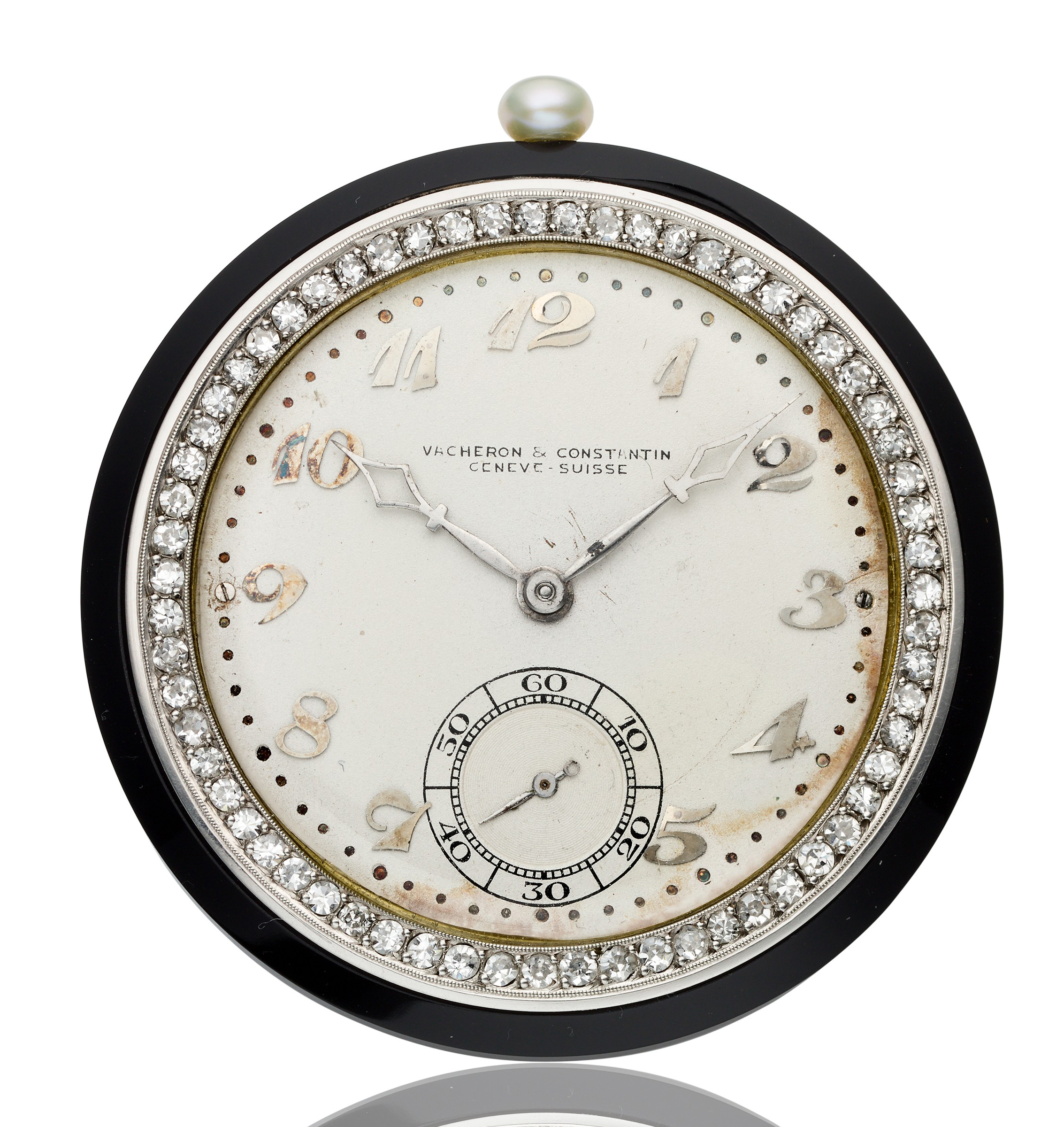 Platinum vacheron constantin pocket watch sales