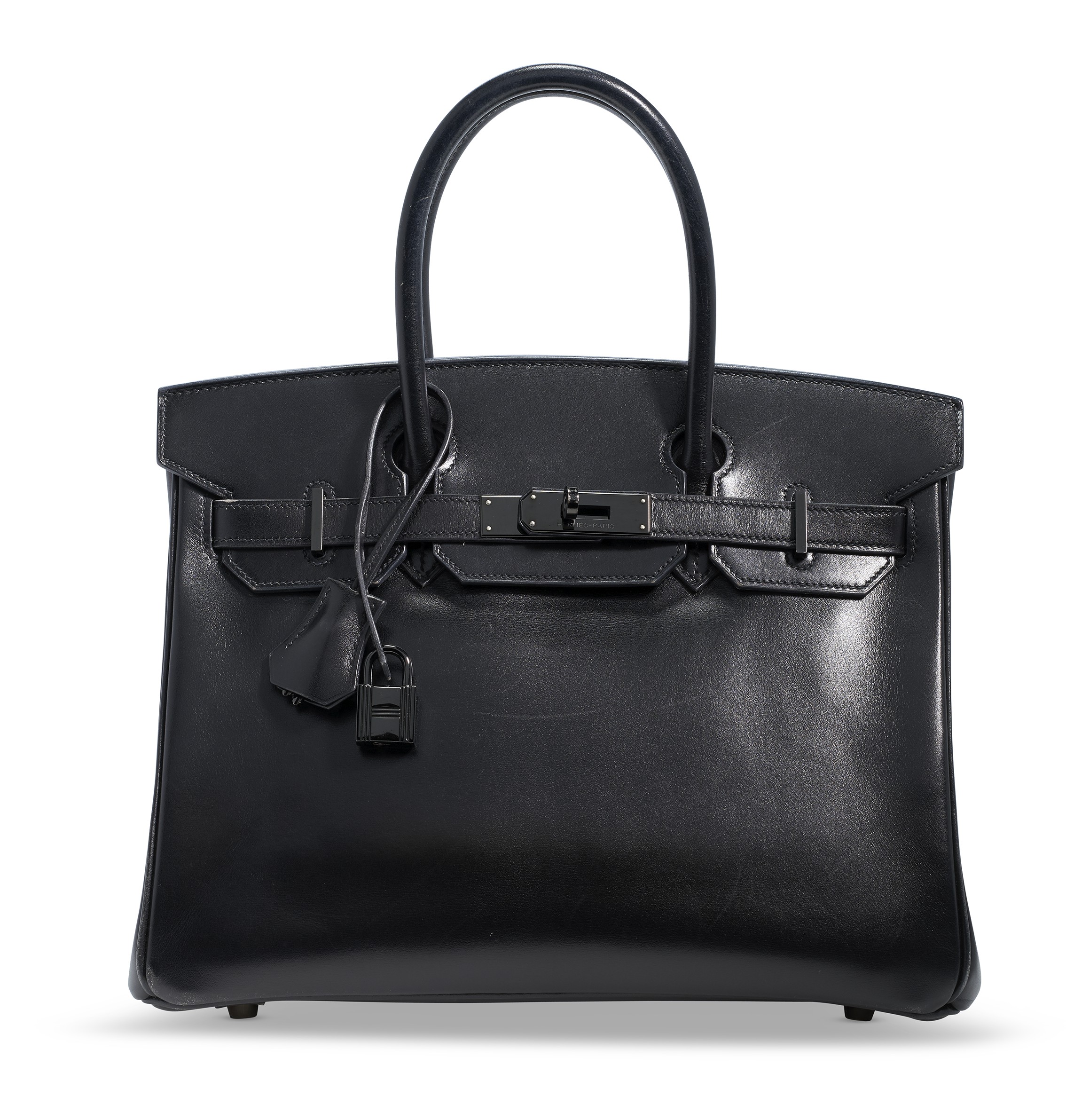 A BLACK JONATHAN LEATHER BIRKIN 25 WITH GOLD HARDWARE HERMES 2019 Christie s