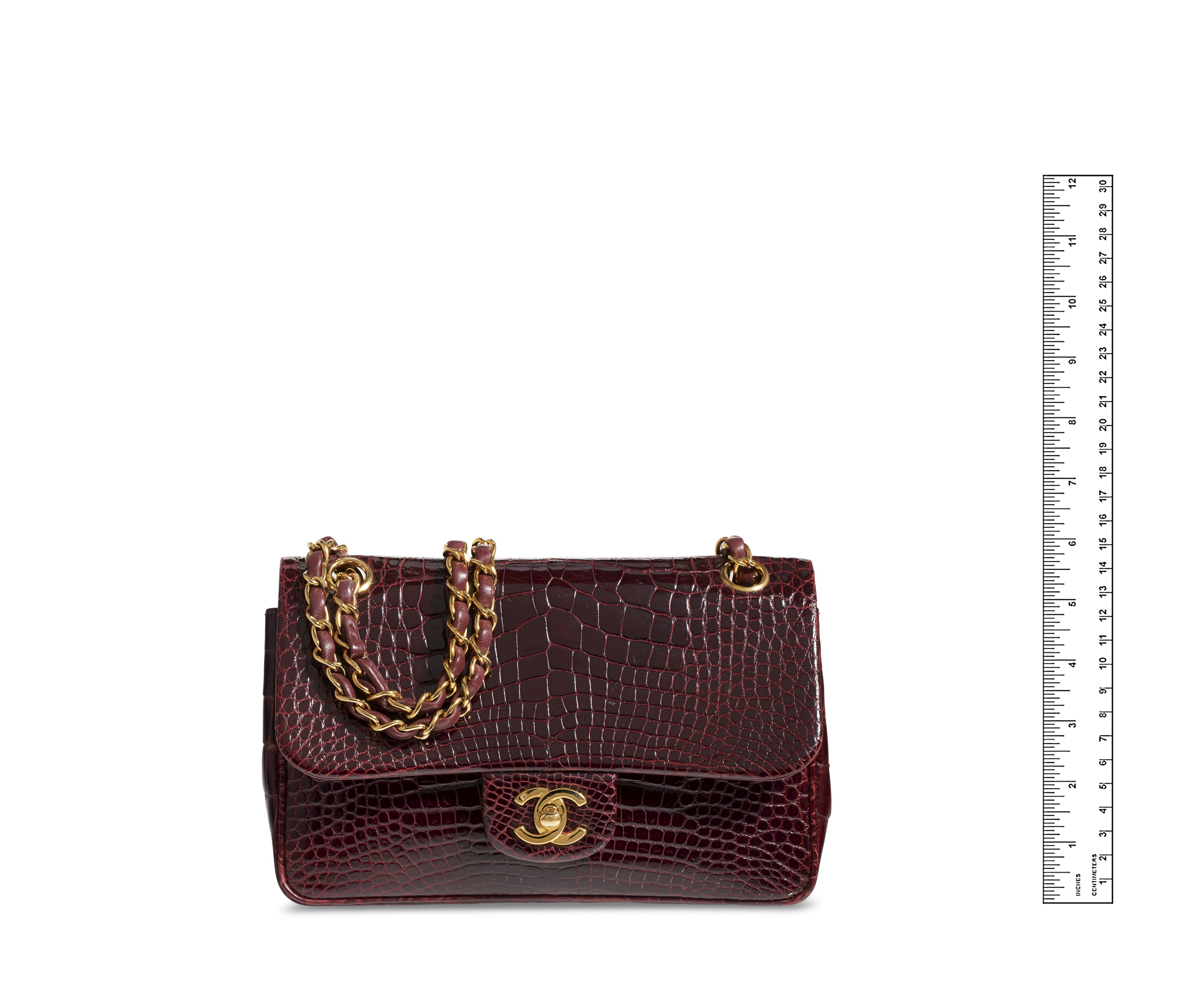 Chanel sales crocodile bag